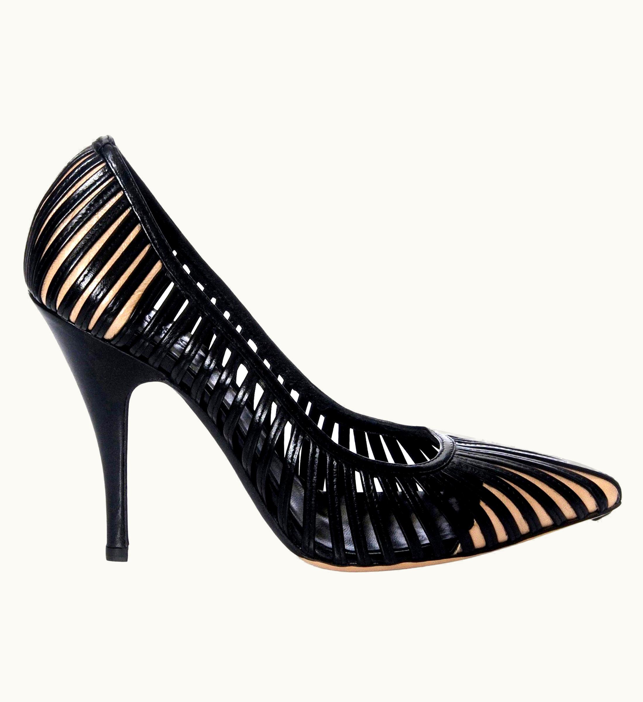 Gucci Tom Ford For Gucci Kate Moss Cage Heels Pumps Rare UZ0575047