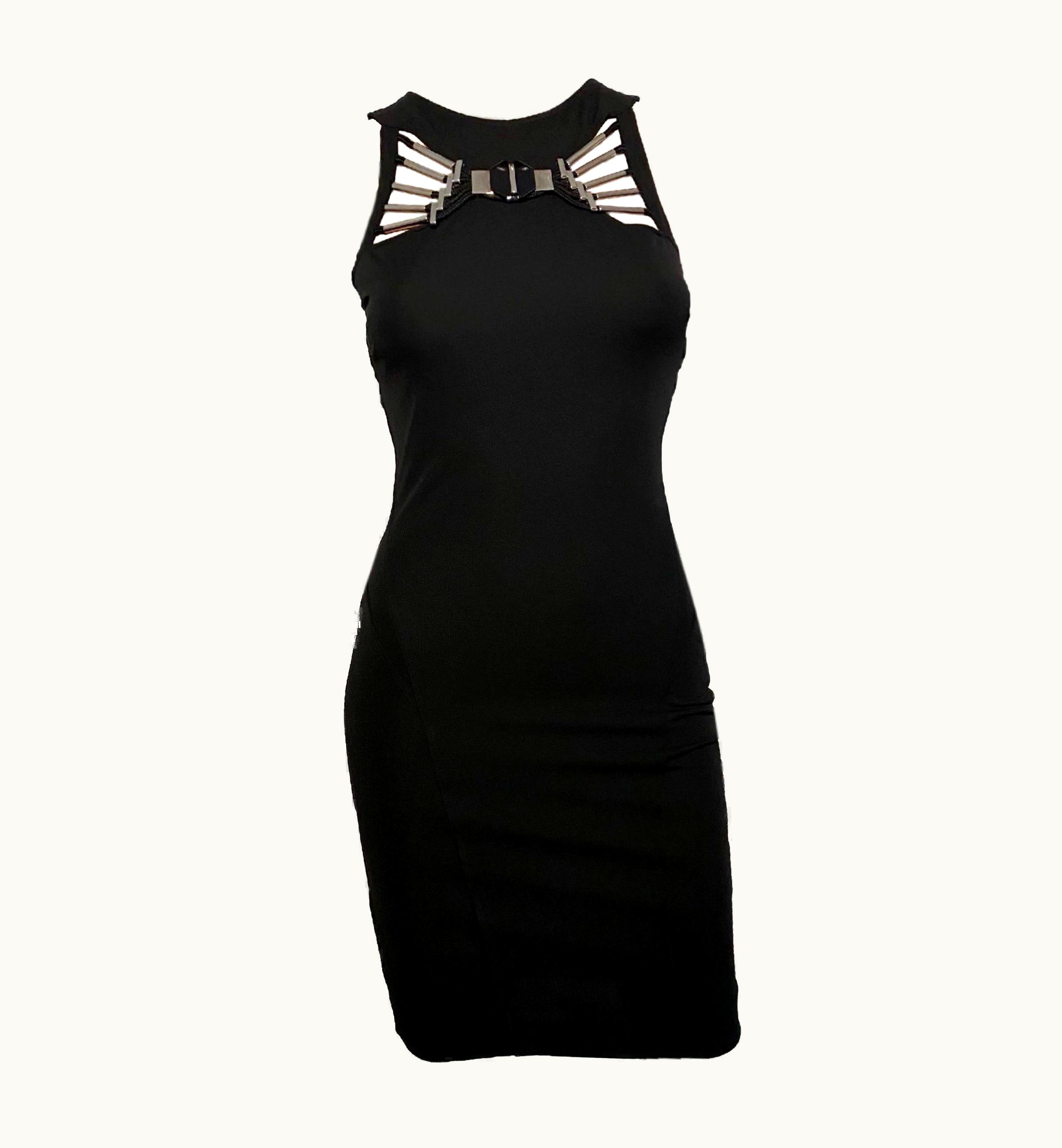 Gucci Gucci S/S 2010 Low-back Metal Hardware Cut-out Dress