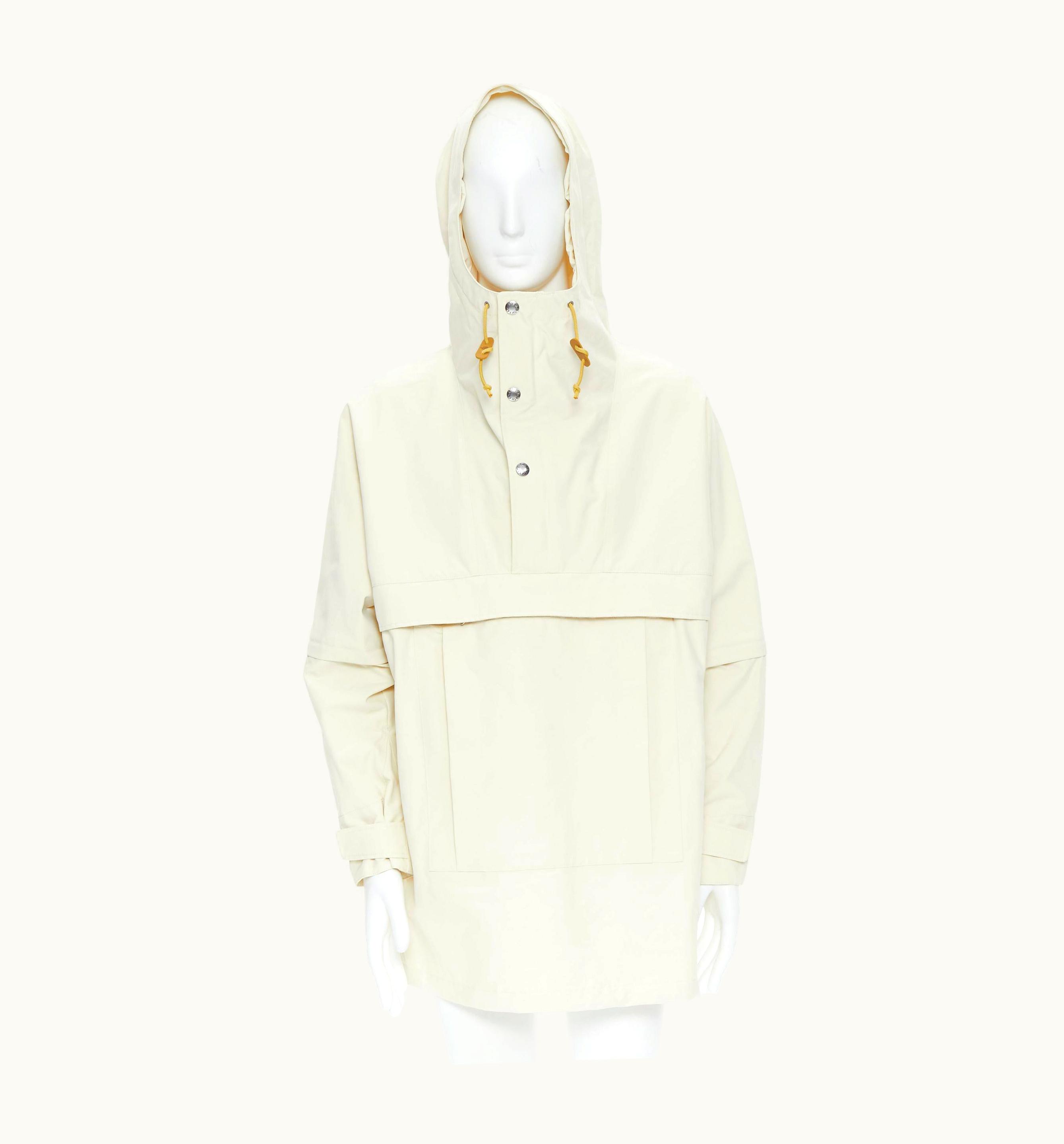 Gucci Gucci North Face Light Beige Nylon Windbreaker Anorak Pullover Jacket