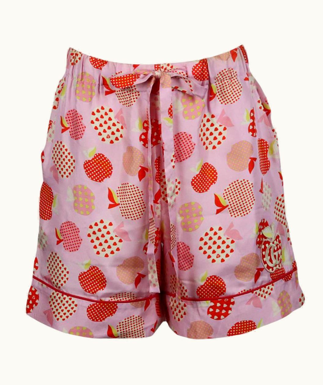 Gucci Gucci Printed Silk Twill Shorts It 42 Uk