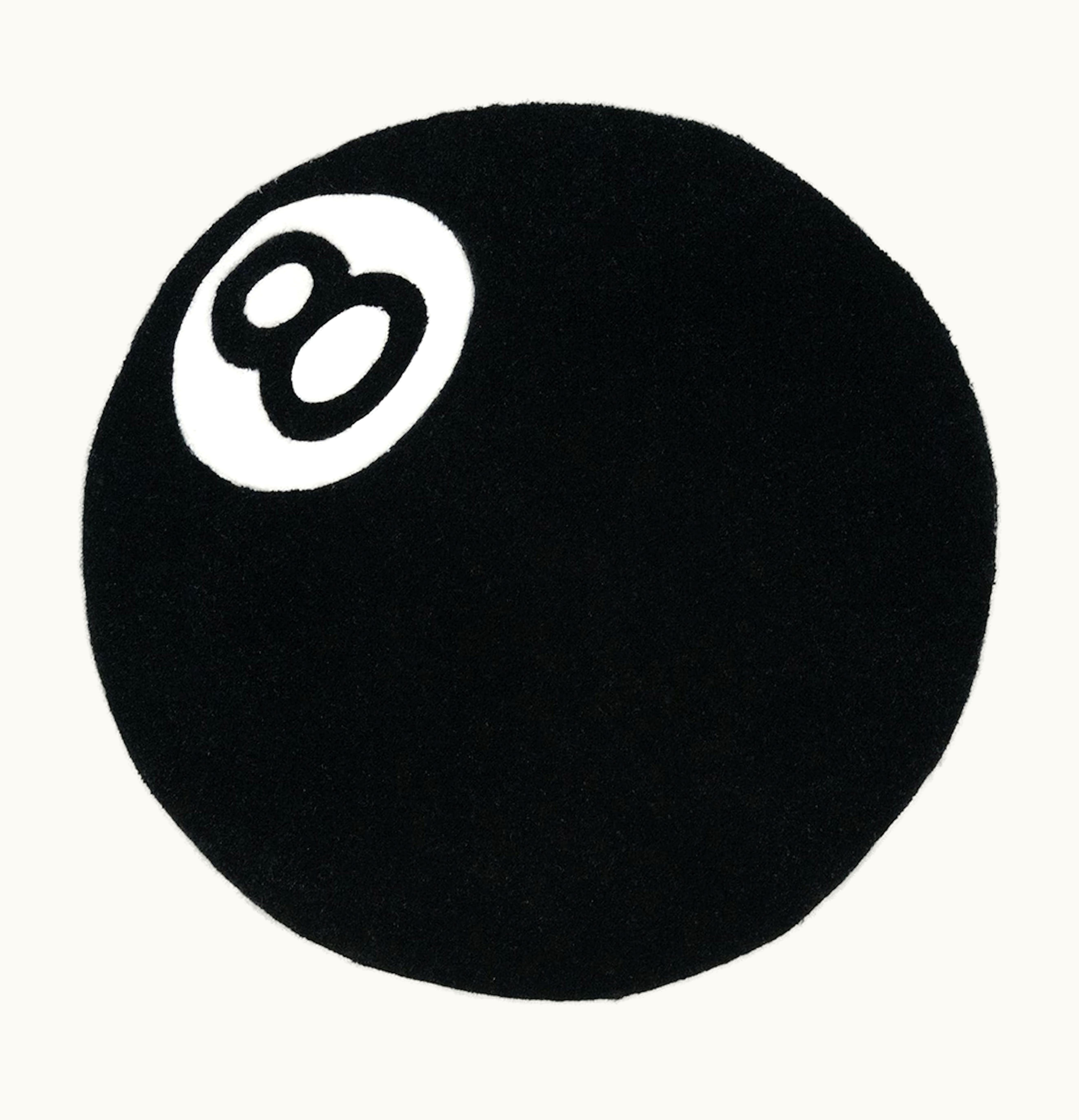 Stussy Stussy 8 Ball Rug Black White