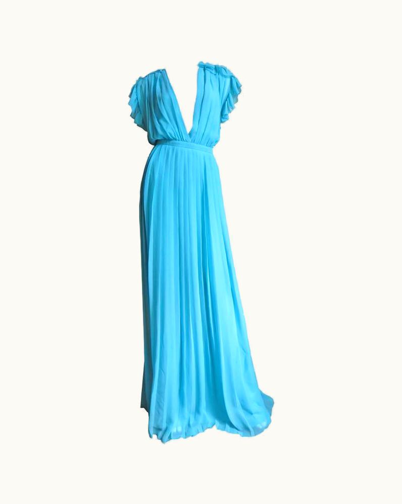 Gucci Gucci Resort 2013 Plunge Front & Back Gown