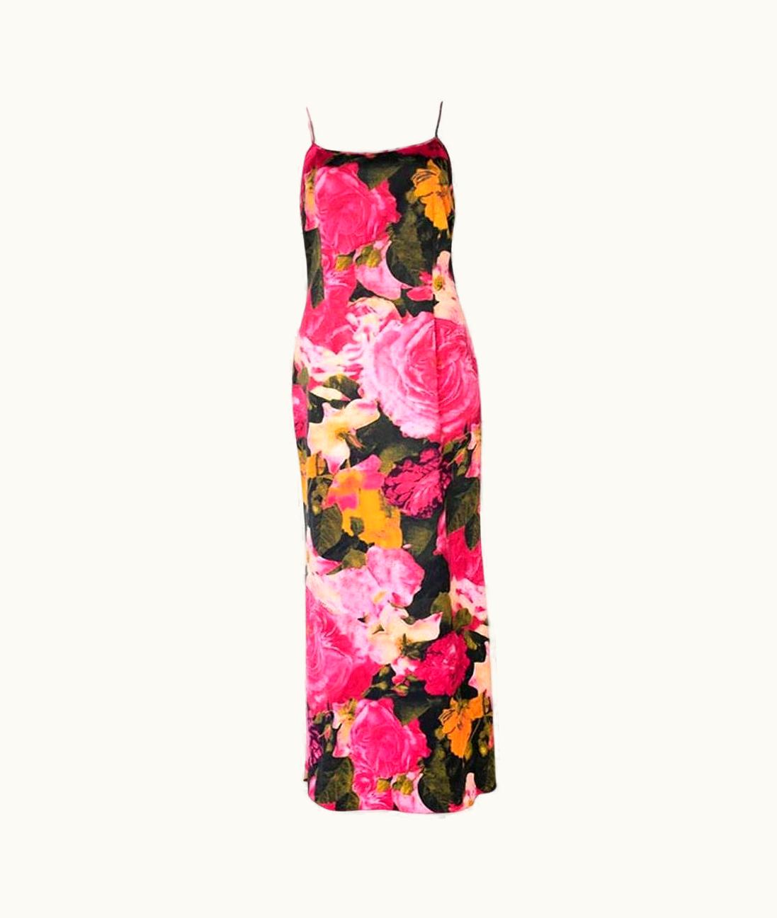 Versace Floral Long Sundress