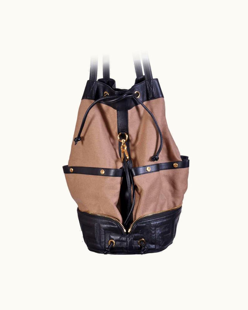 Versace Men' Foldable Travel Handbag