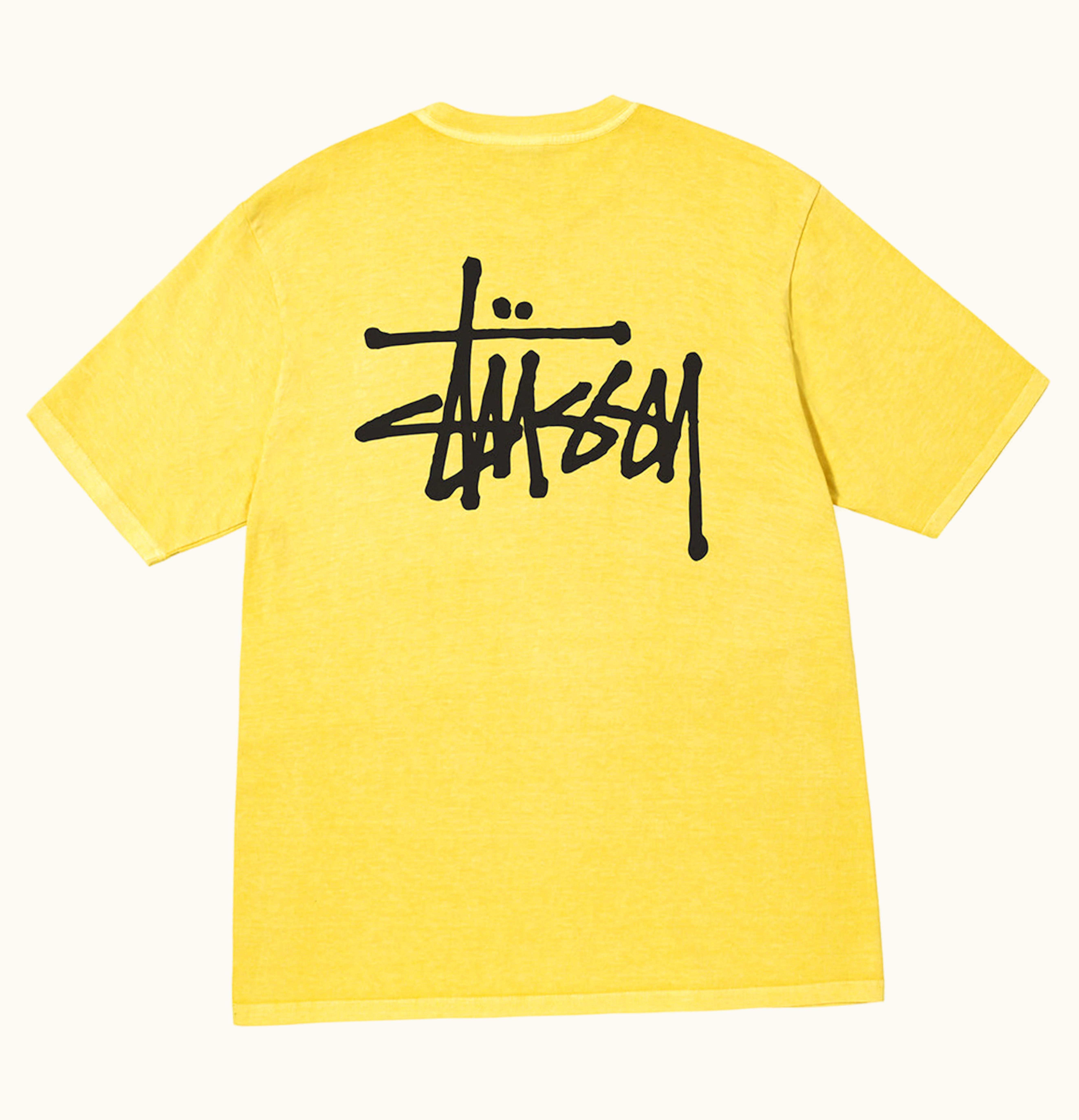 Stussy Stussy Basic Pigment Dyed Tee Butter
