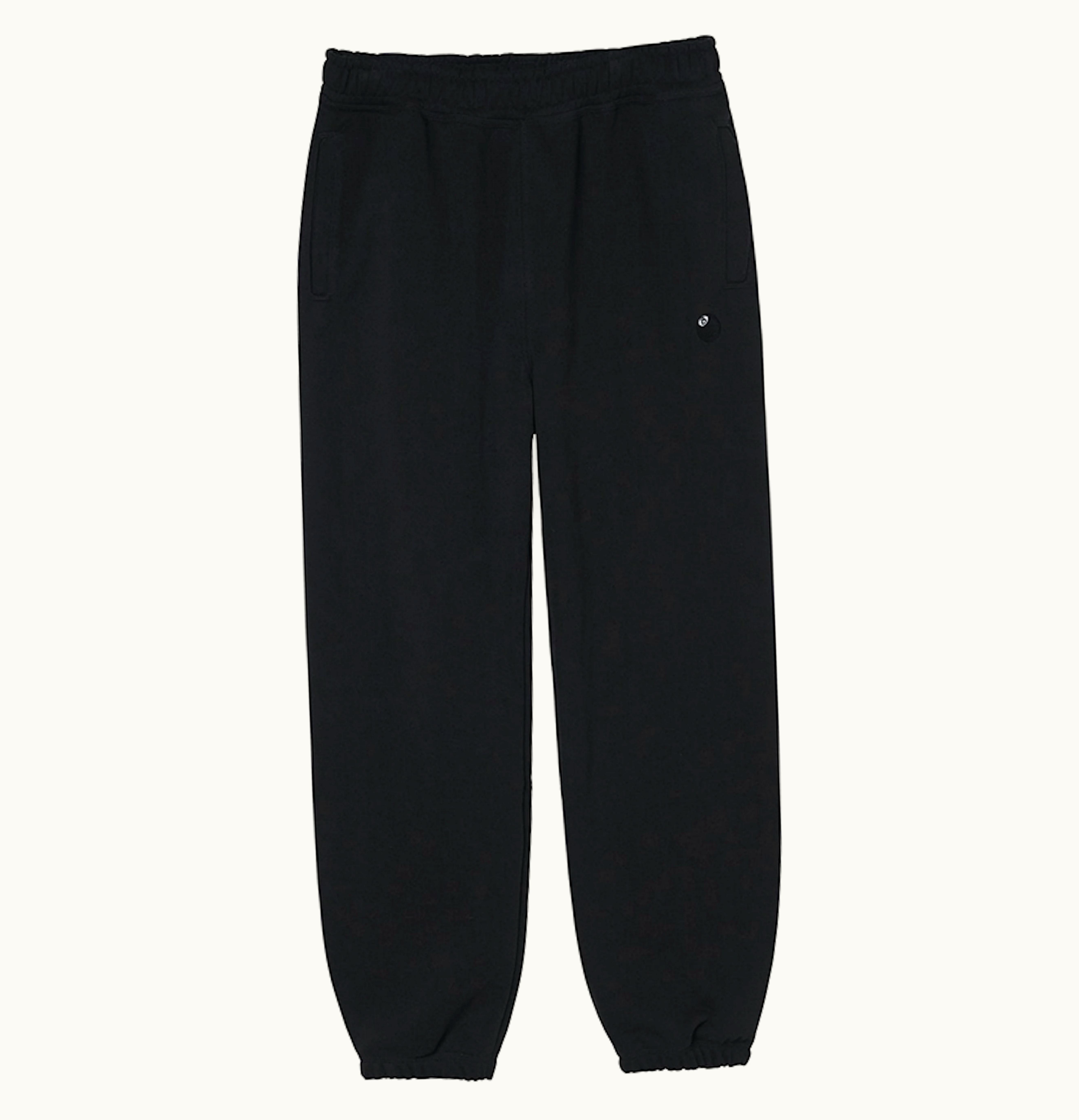 Stussy Stussy 8 Ball Embroidered Pants Black
