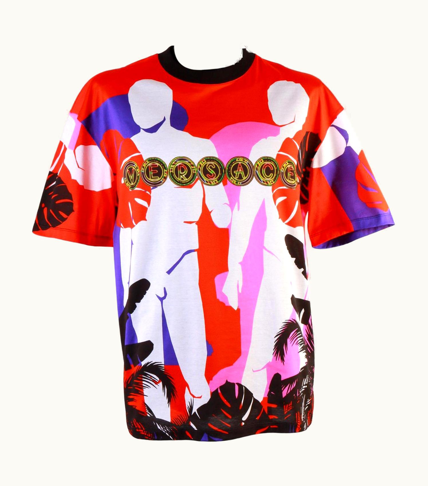 Versace Versace Cuba Print T-shirt For Men