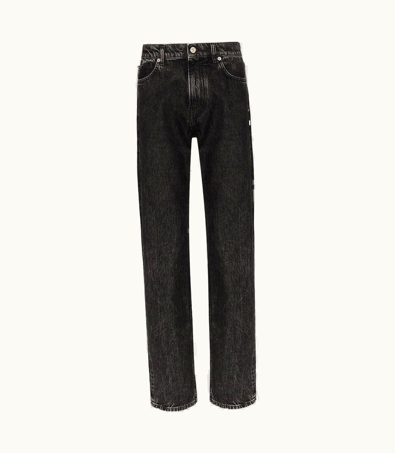 Versace Versace Mens S/S Faded Black Straight Denim Jeans UZ0576672
