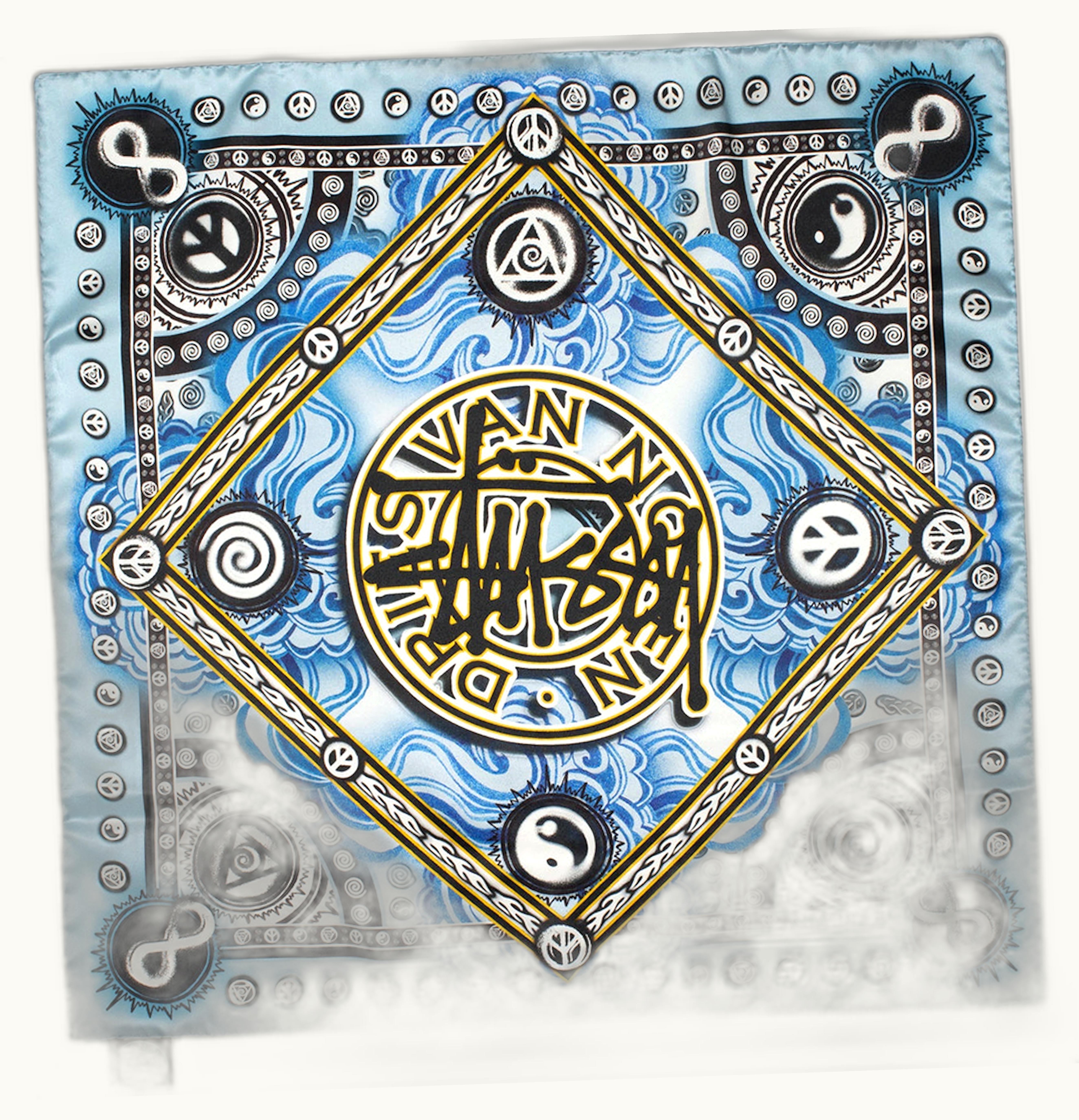 Stussy Stussy x Dries Van Noten Bandana Light Blue