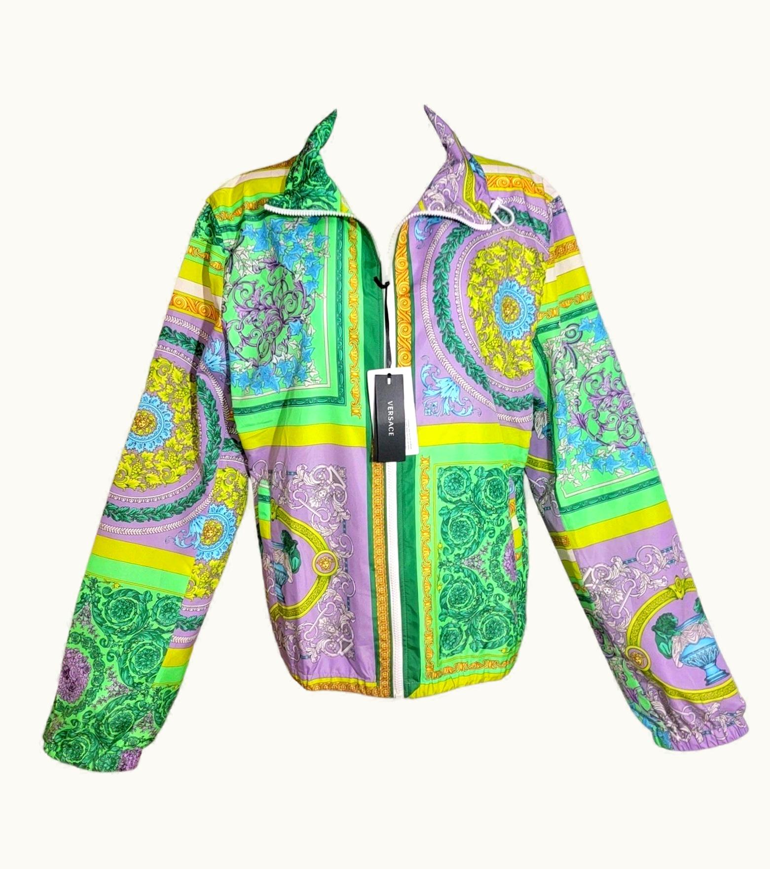 Versace Versace Popstar Mosaic Baroque Jacket Men' 2021
