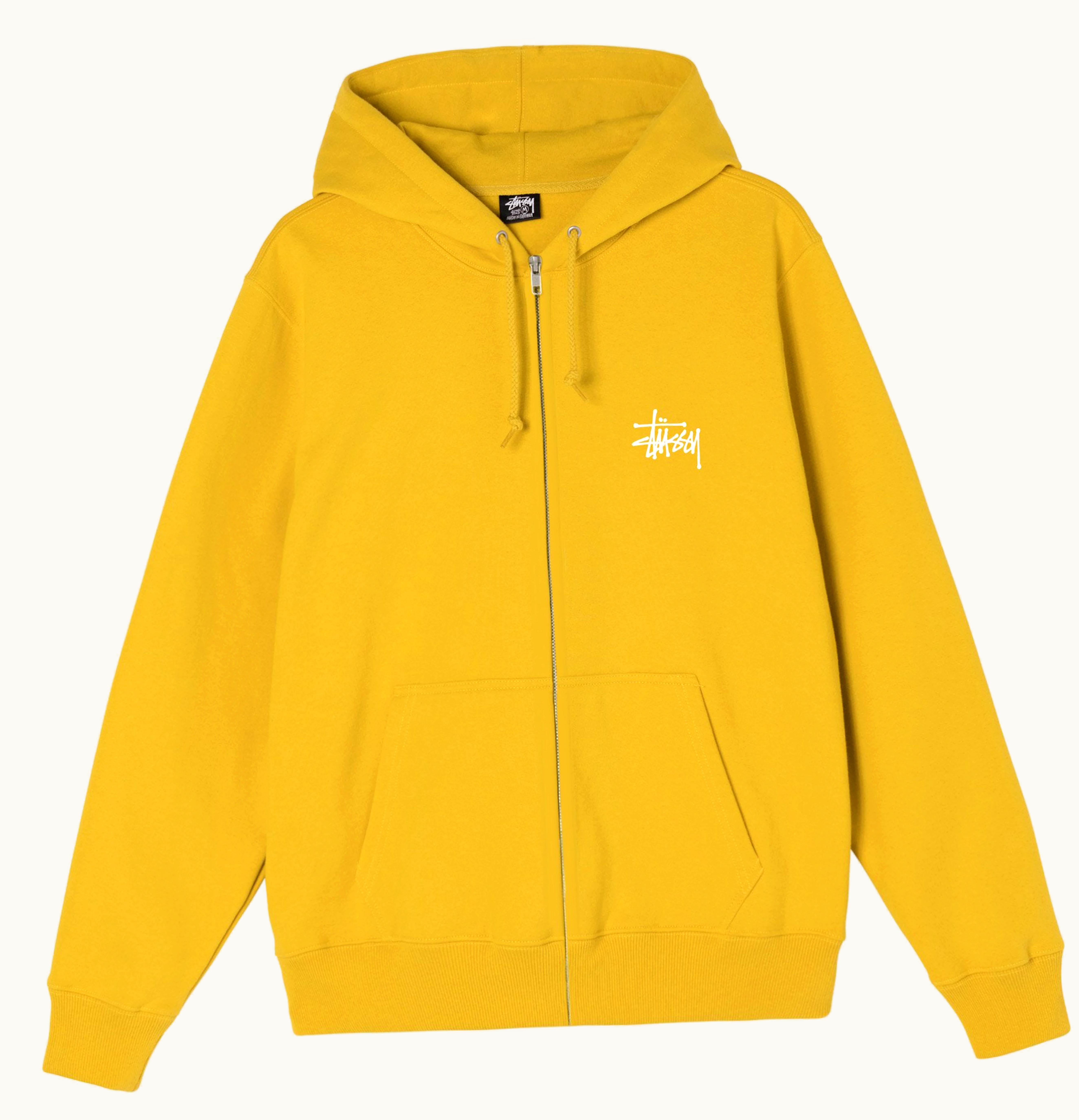 Stussy Stussy Bacis Zip Hoodie Honey