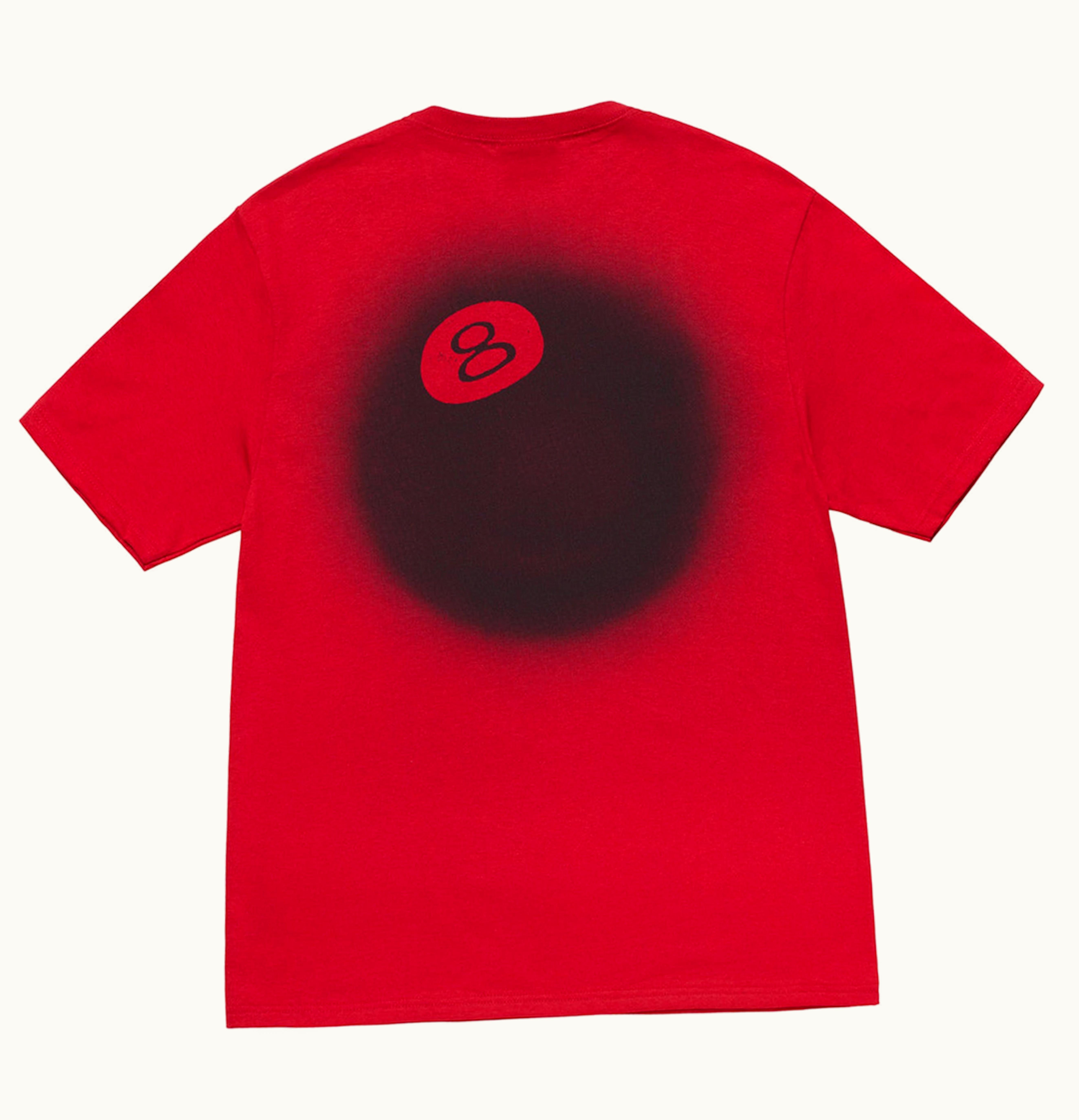 Stussy Stussy 8 Ball Fade Tee Red