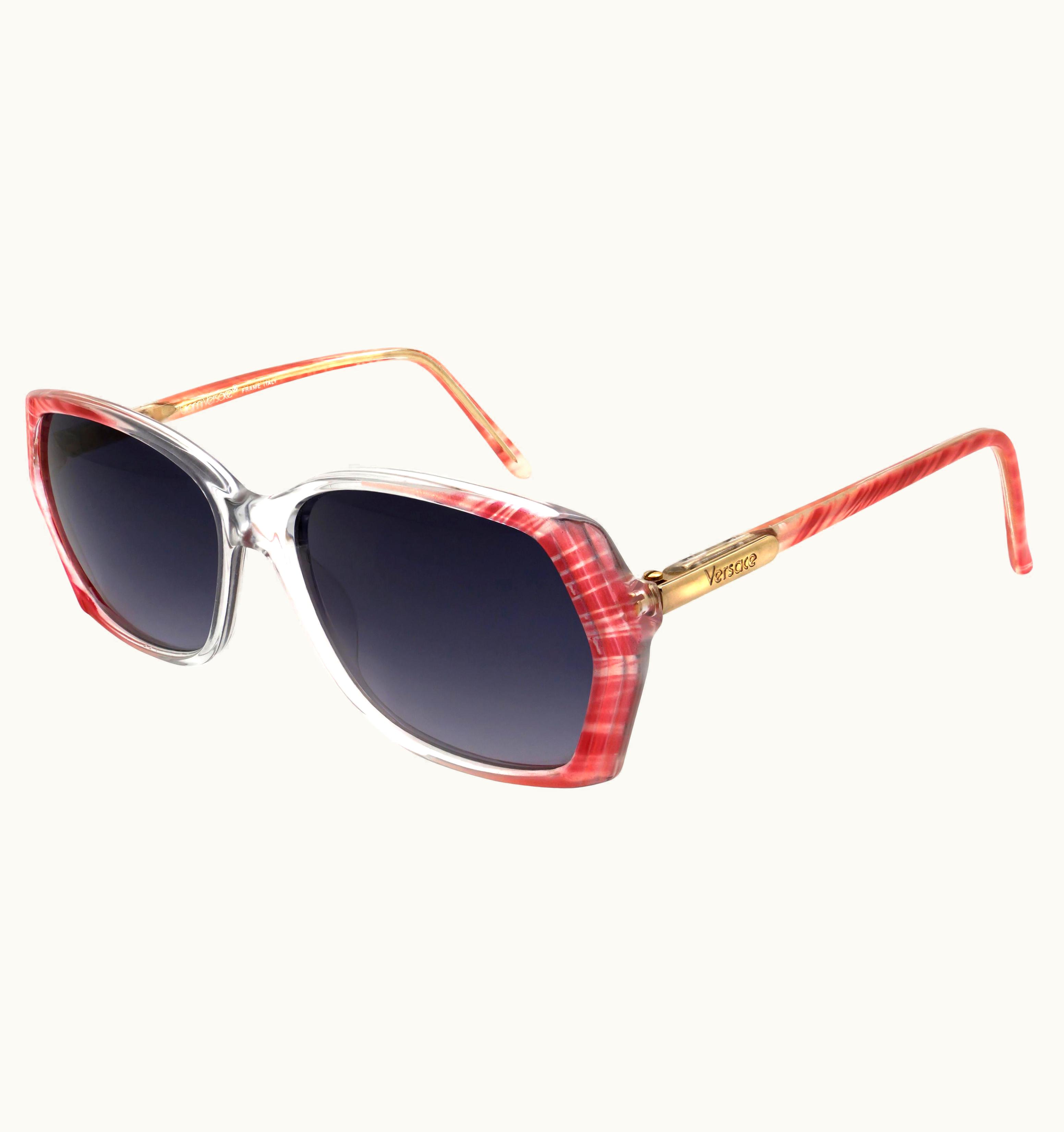 Gianni Versace Couture Gianni Versace 80s Pink Sunglasses For Women
