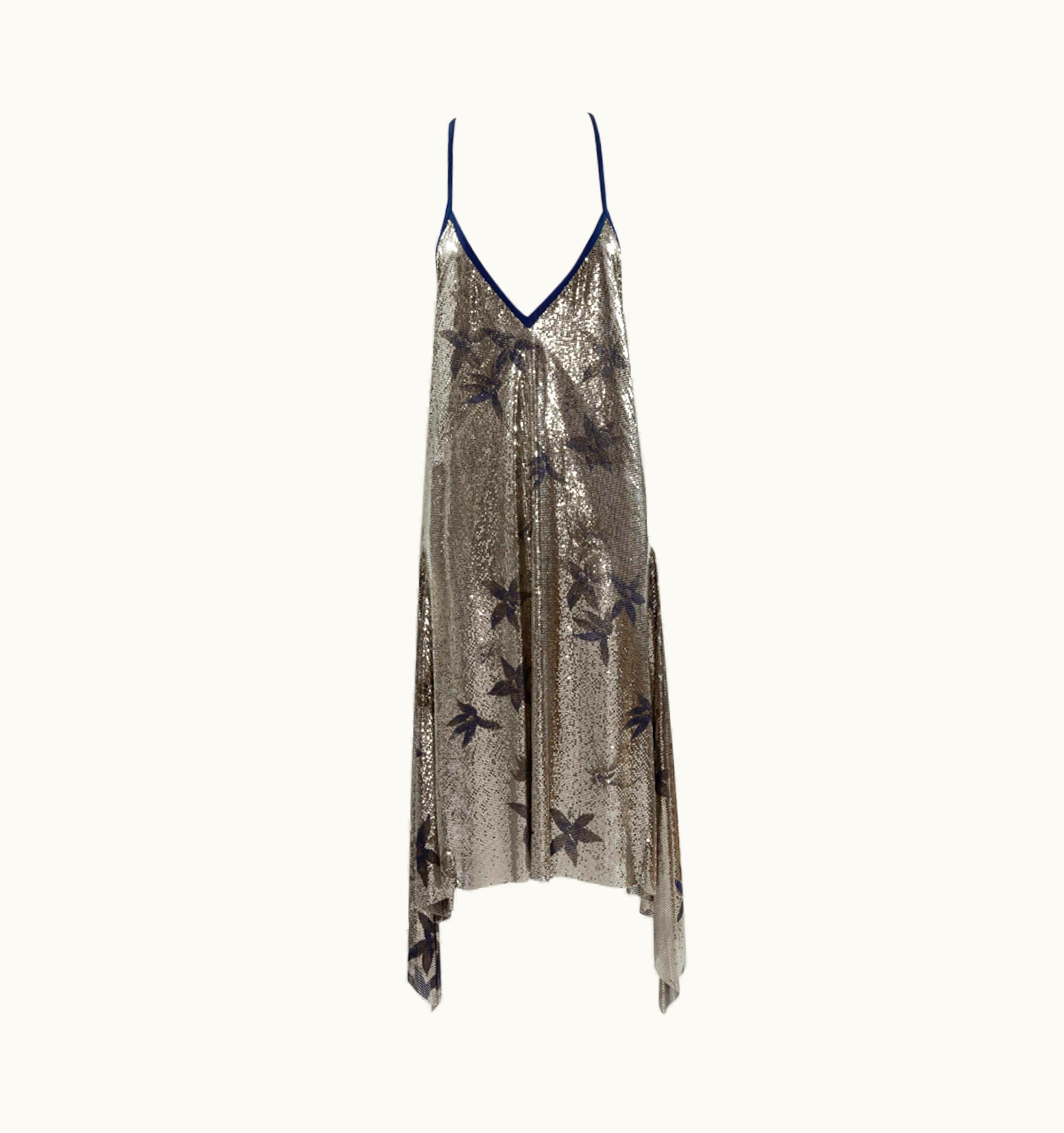 Gianni Versace Couture Gianni Versace Oroton Metal Mesh Runway Gown, Spring-Summer 1983