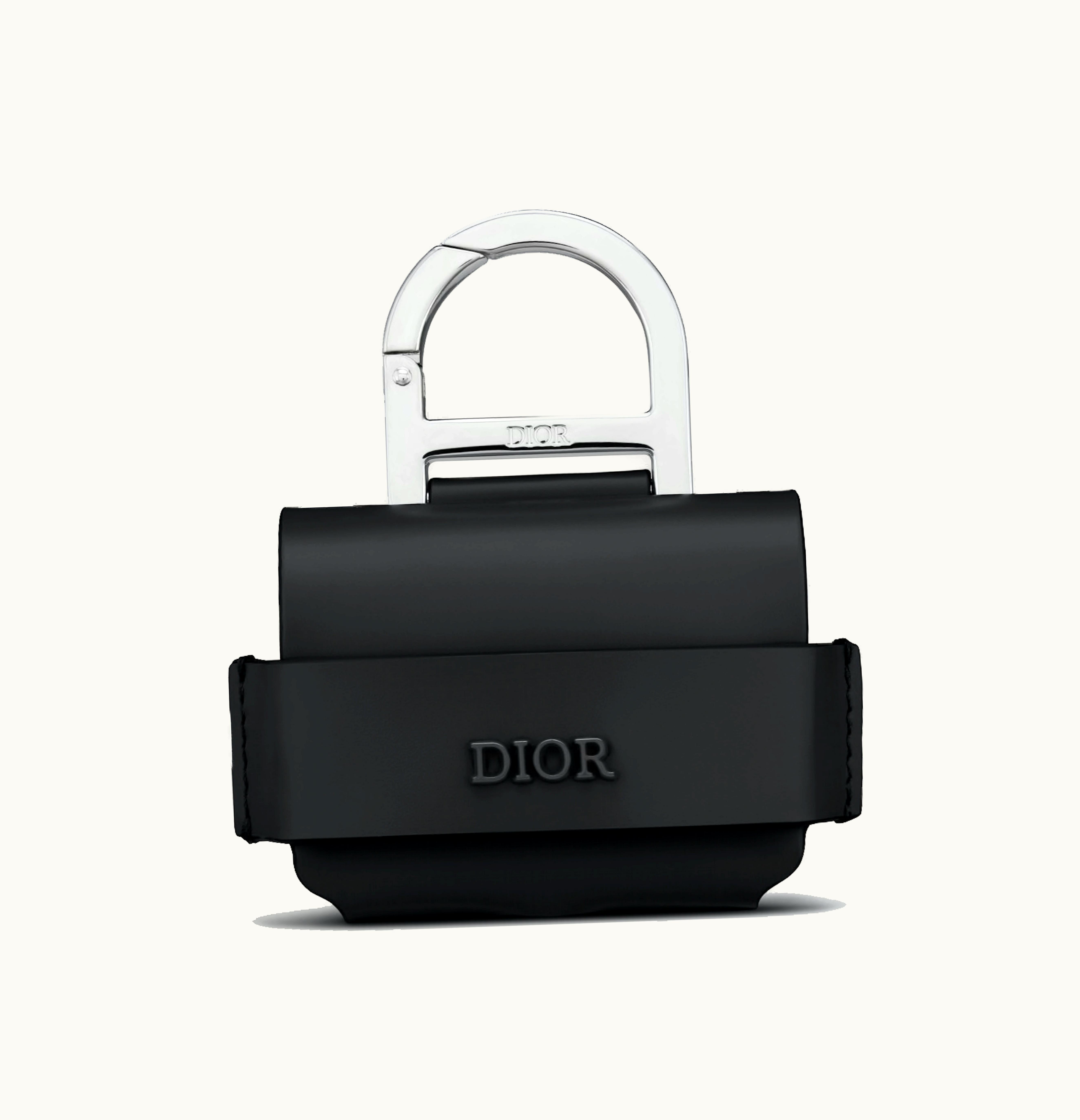 Dior Dior Airpods Pro Case Smooth Calfskin Black