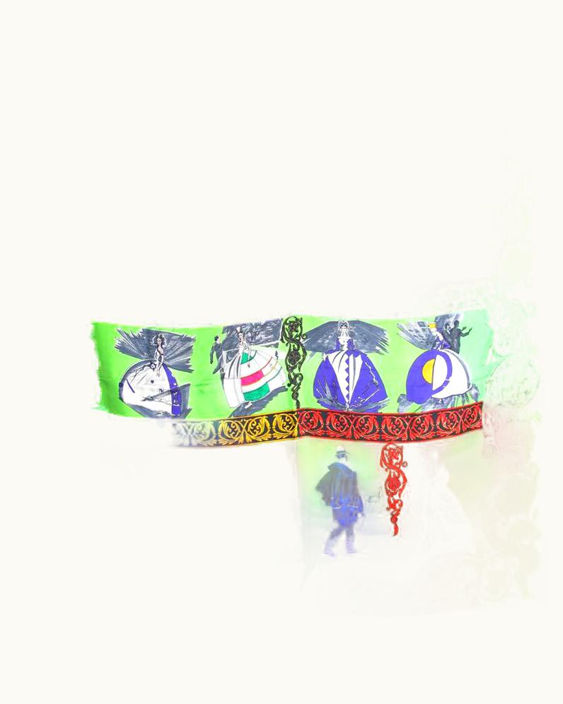 Versace 1984 Versace Silk Don Pasquale Scarf