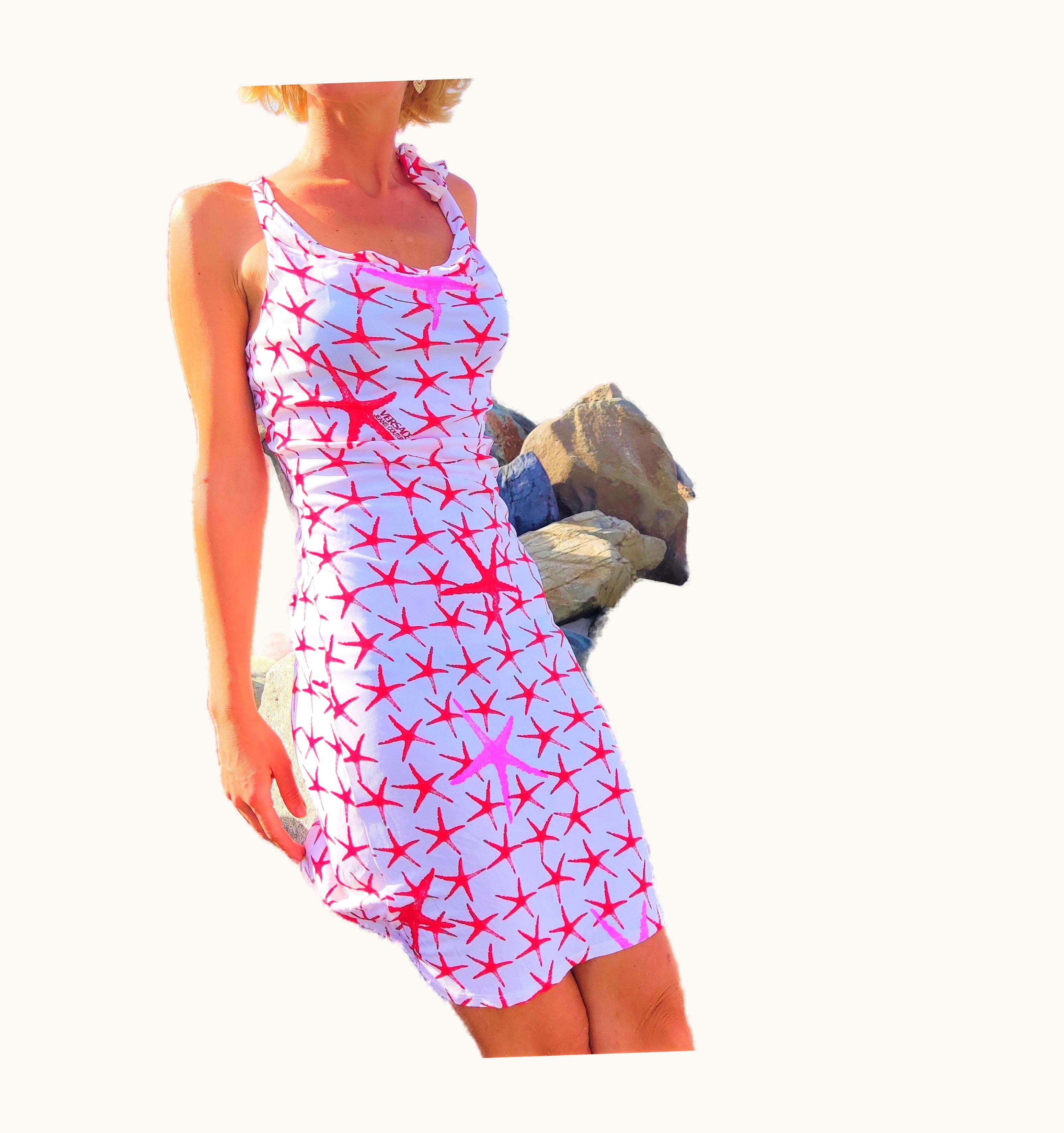 Gianni Versace Couture Gianni Versace Jeans Couture Starfish Sea Star Shell Sequin Evening Dress