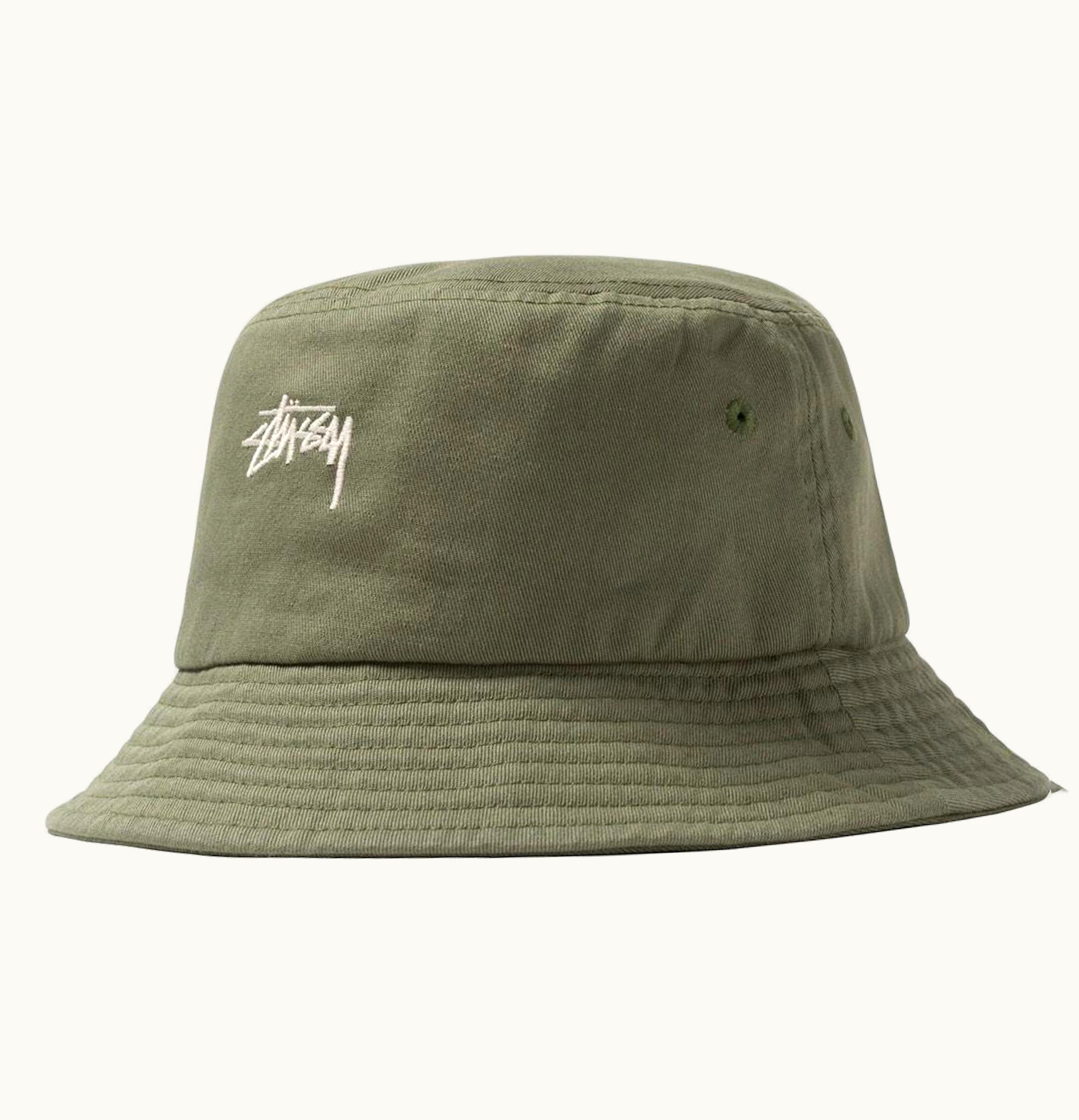 Stussy Stussy Stock Bucket Hat Olive