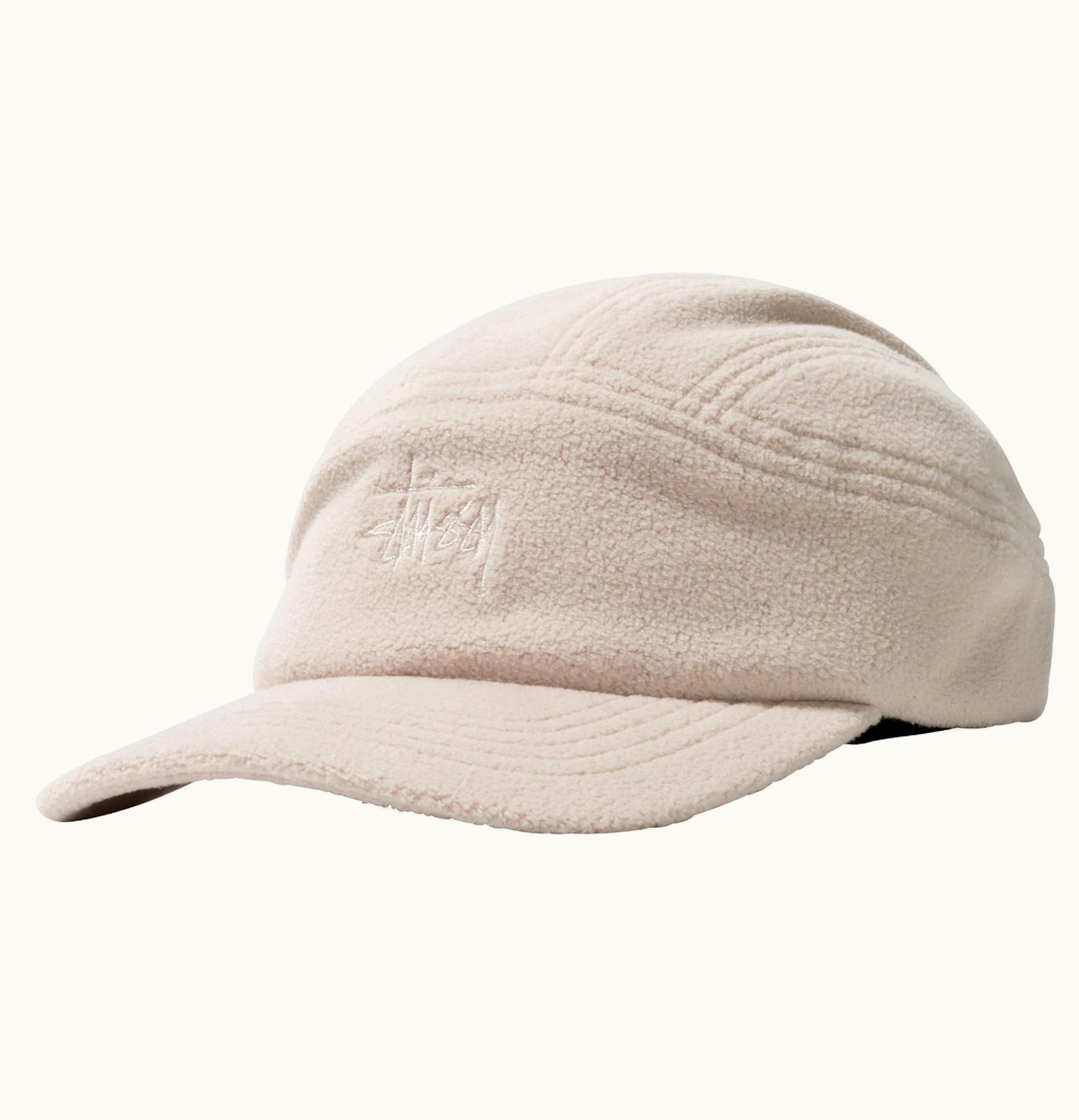 Stussy Stussy Polar Fleece Panel Runner Cap Oatmeal