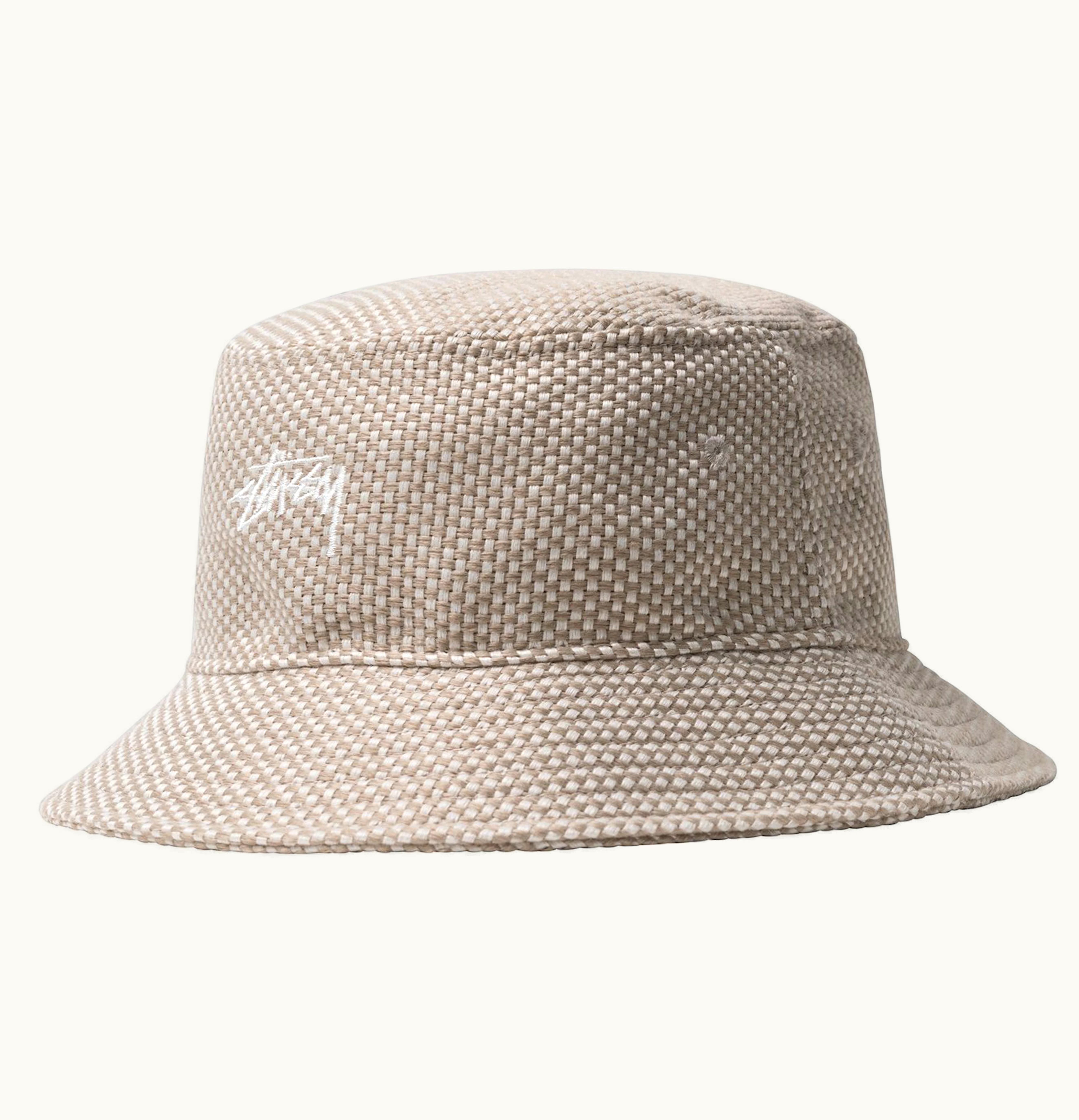 Stussy Stussy Jute Weave Bucket Hat Natural