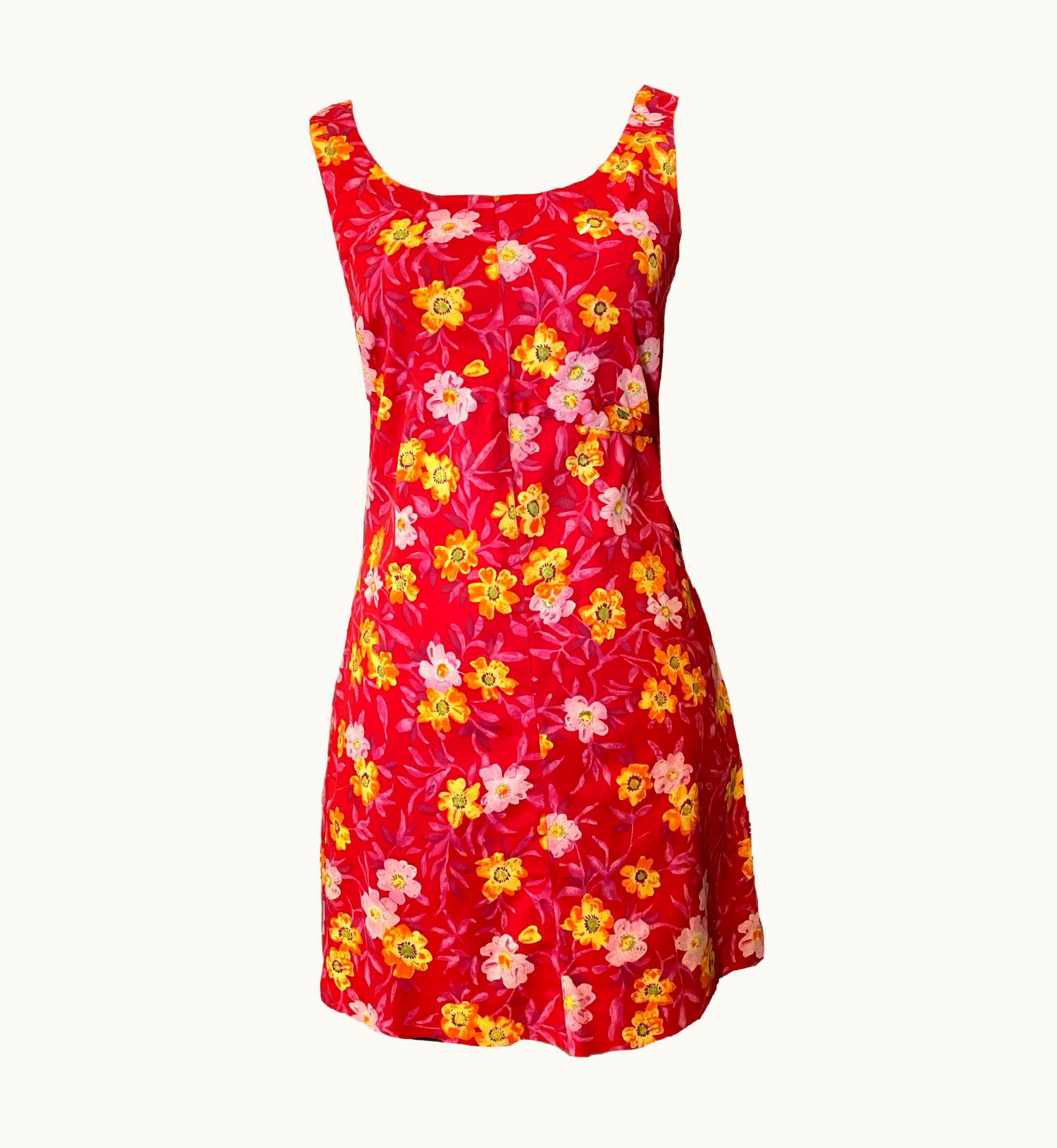 Versace Vintage Versace Floral Dress