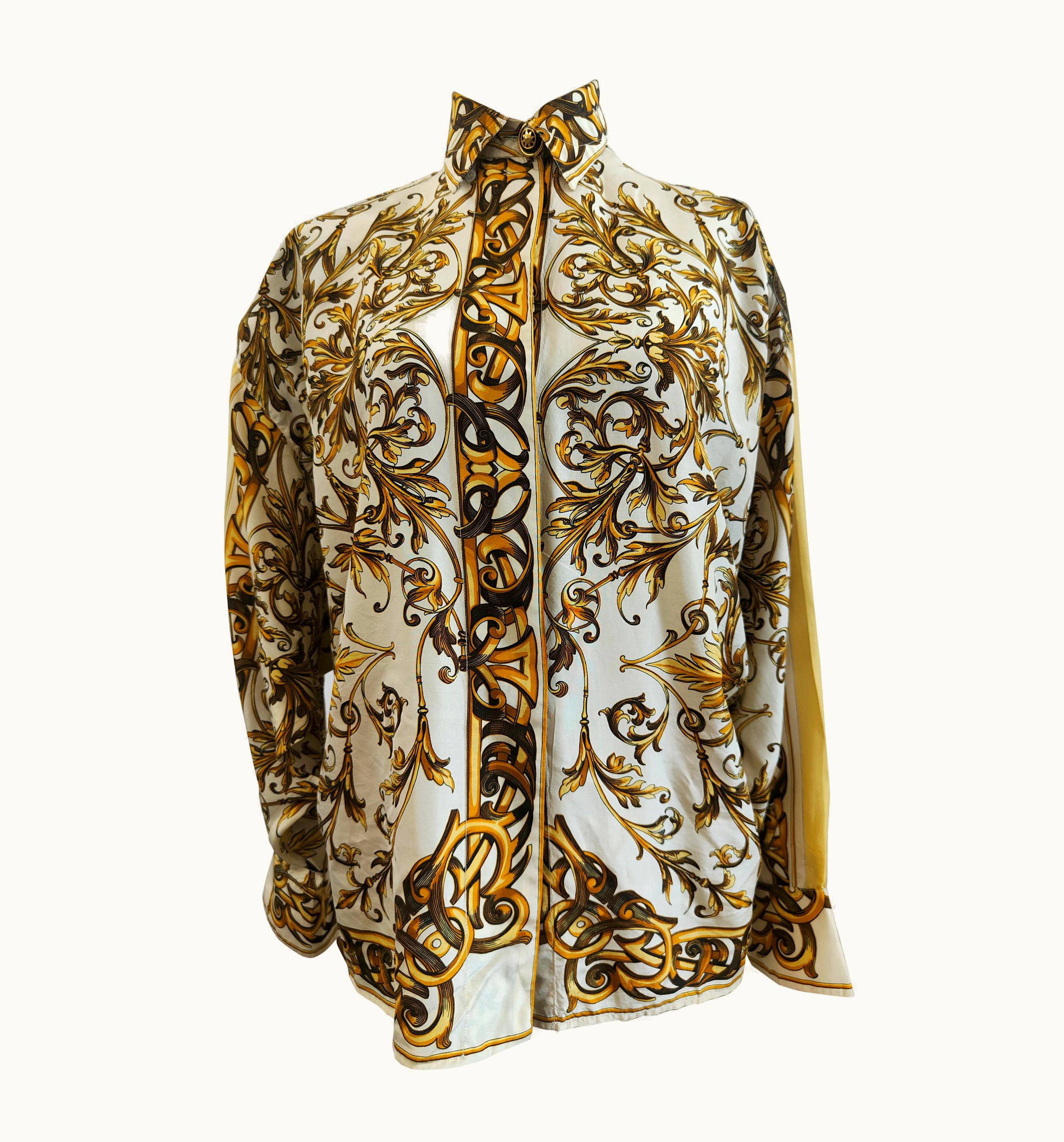 Gianni Versace Couture Gianni Versace Baroque Silk Shirt