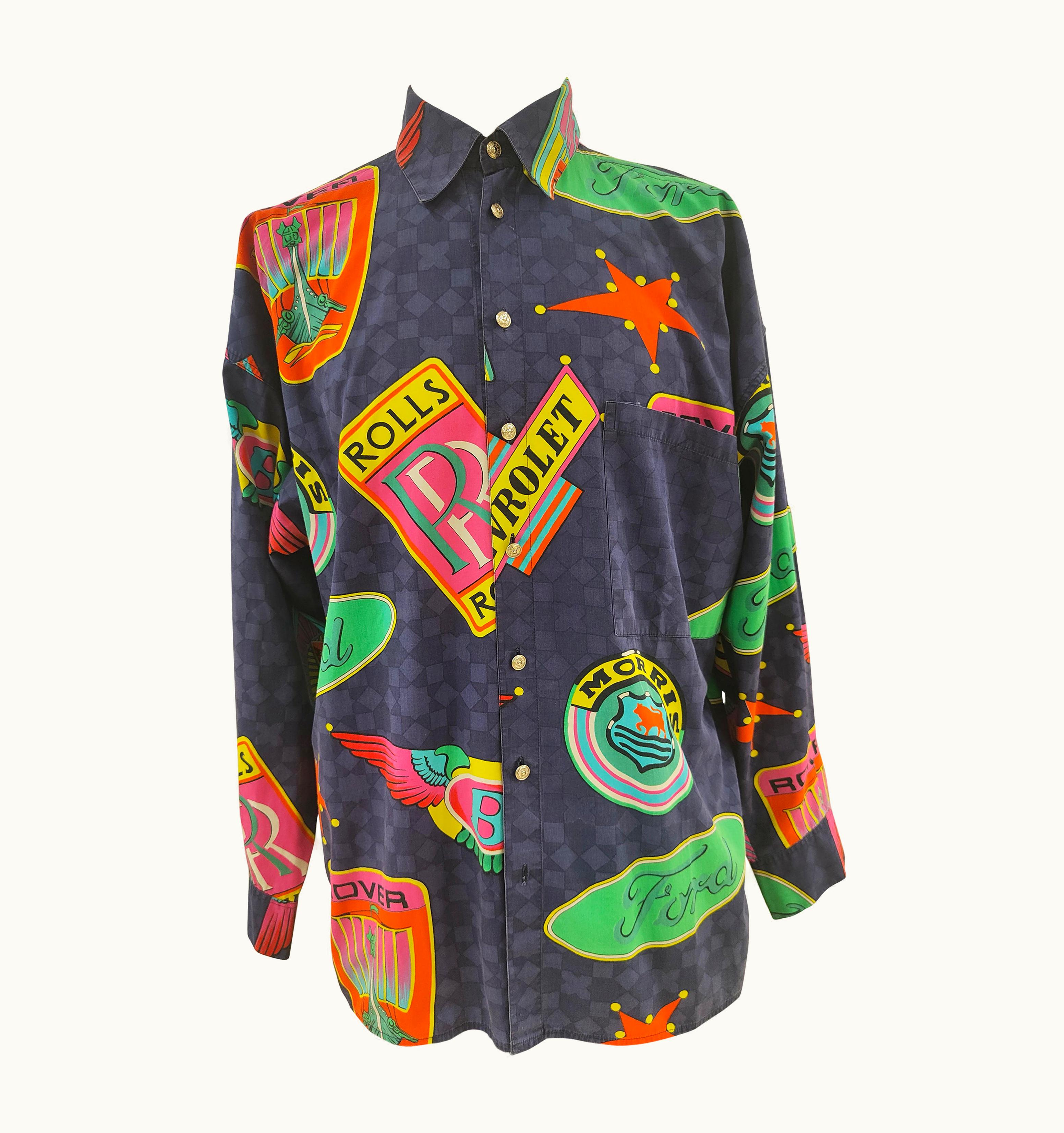 Versace Versace Jeans Couture Multicolored Shirt
