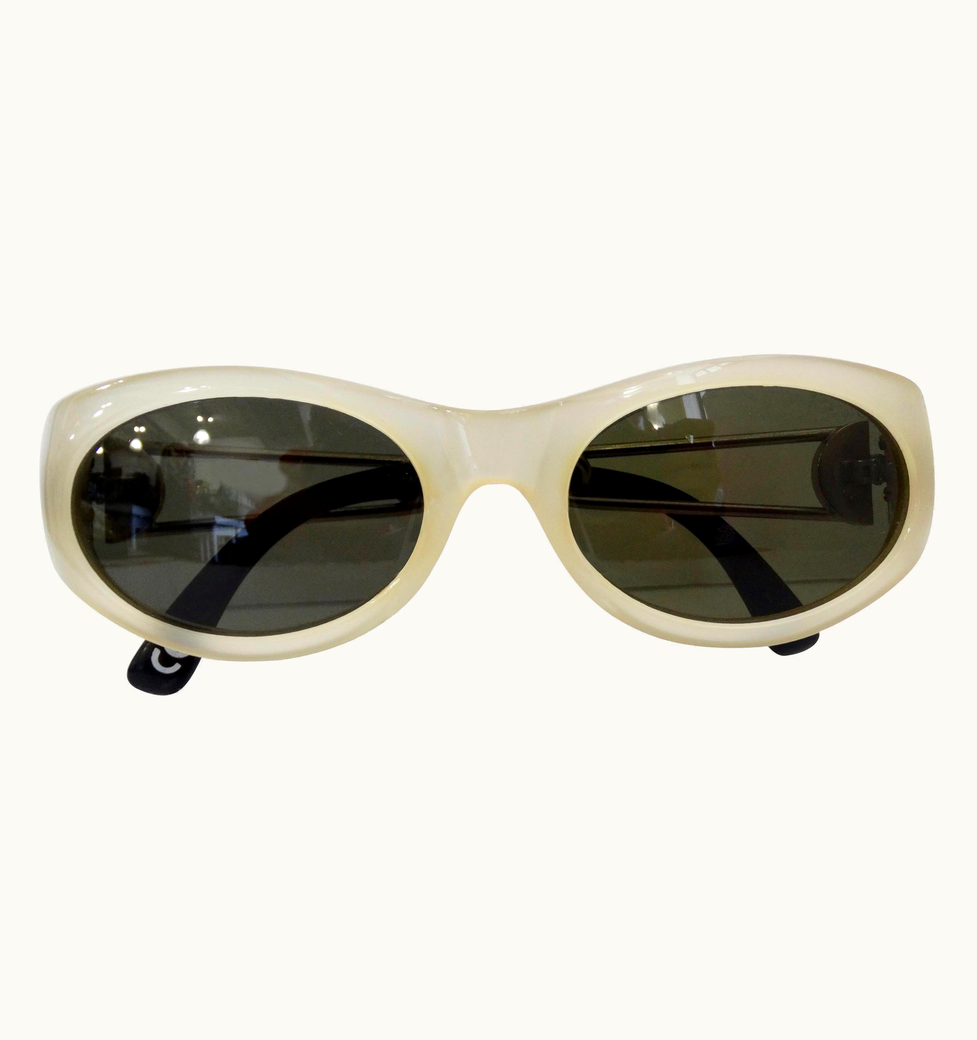 Gianni Versace Couture Gianni Versace 1990s Safety Pin Sunglasses