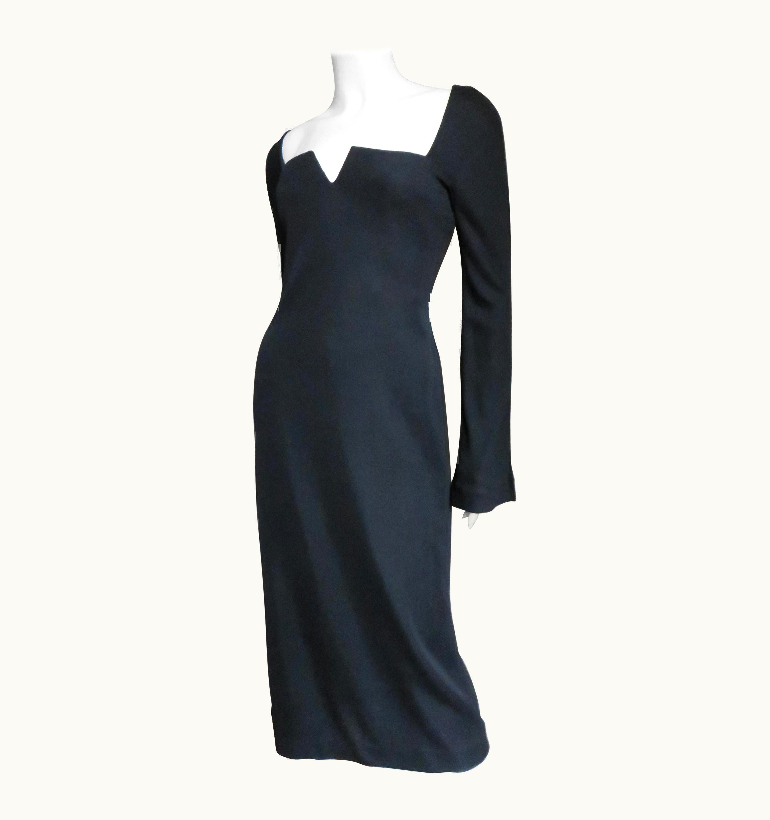 Gianni Versace Couture Gianni Versace Couture 1990s Bell Sleeve Dress