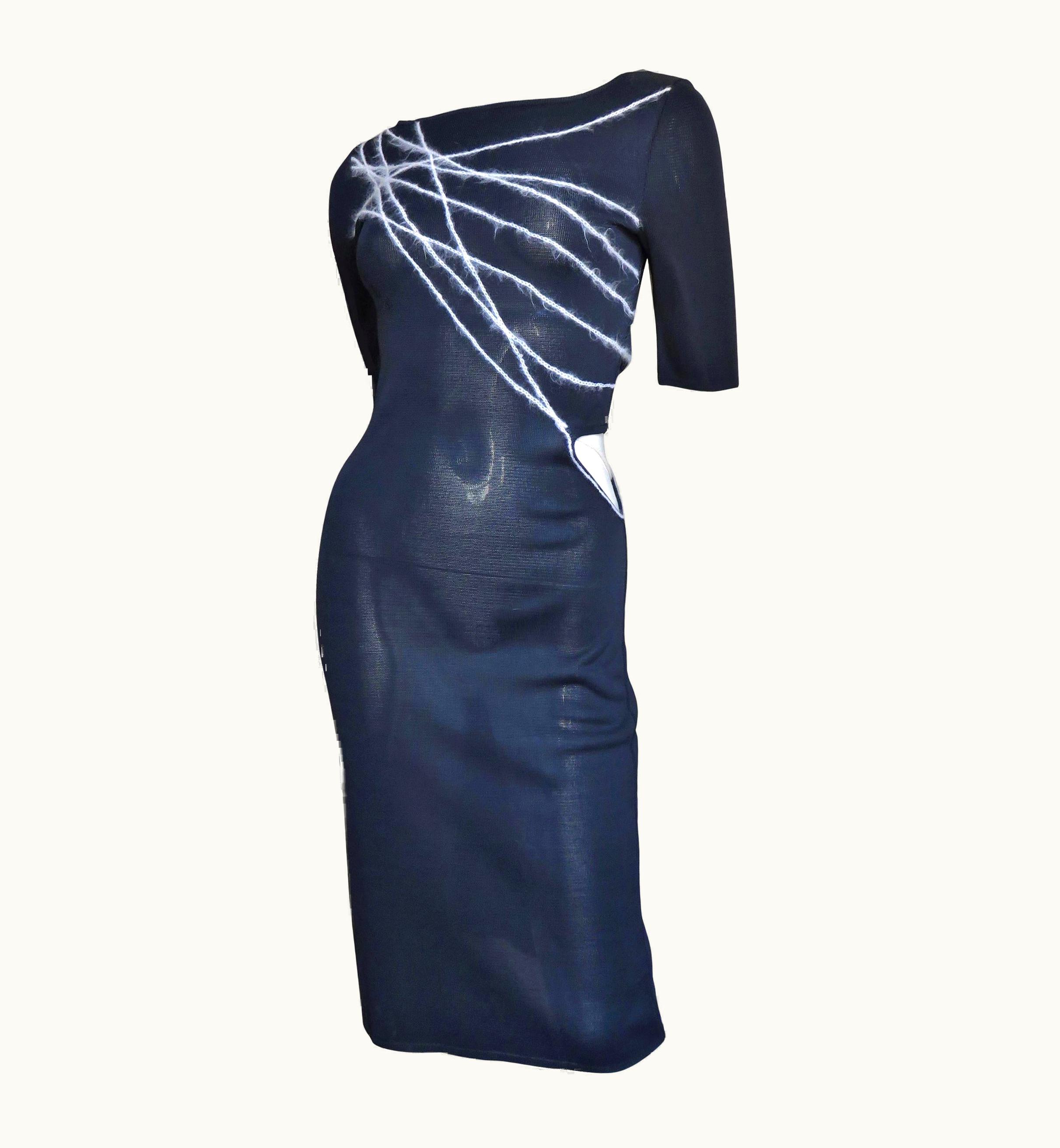 Gianni Versace Couture Gianni Versace Vintage Dress With Cut Out Waist