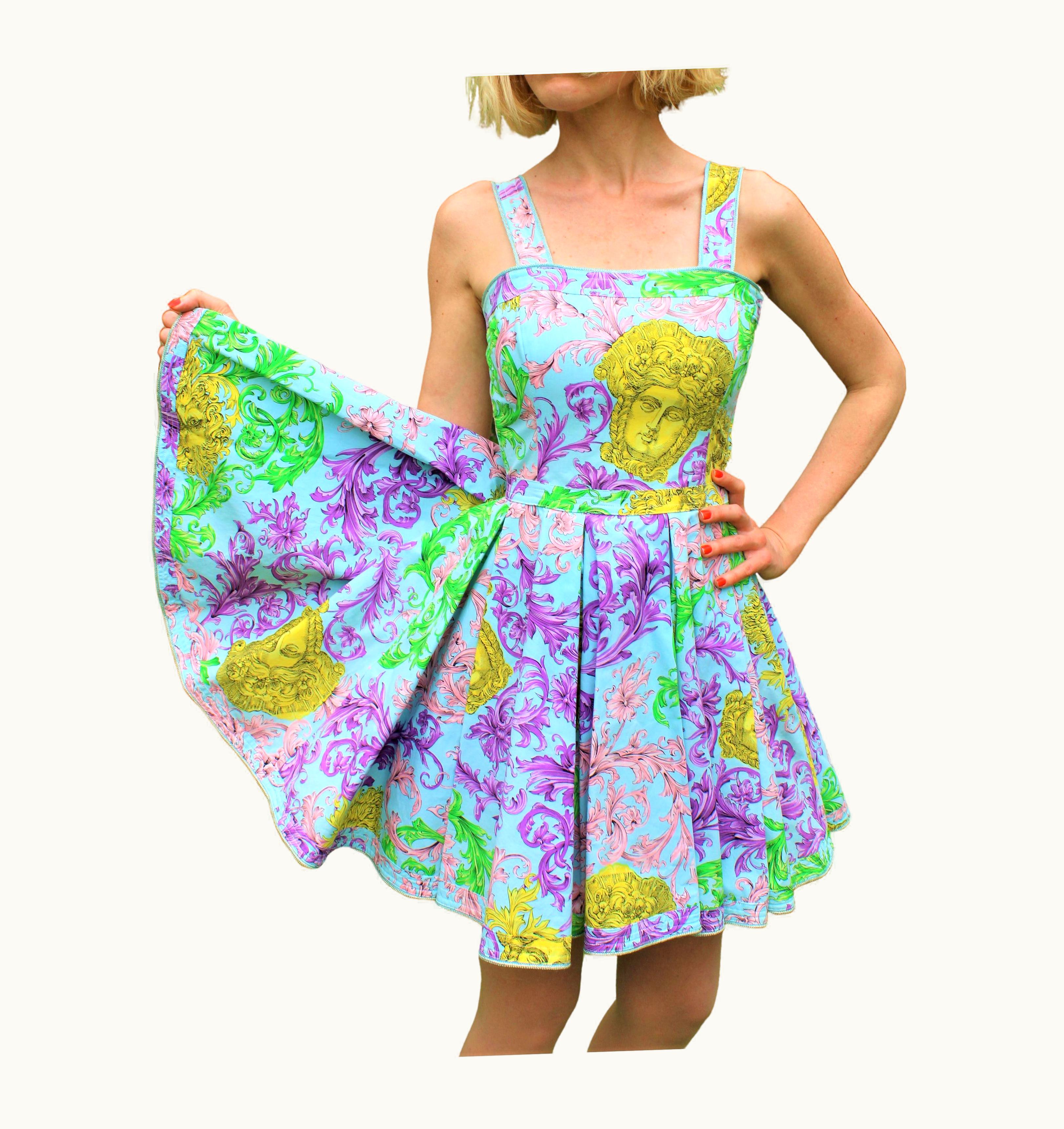 Gianni Versace Couture Gianni Versace Jeans Couture Petticoat Tutu Tulle Italian Medusa Baroque Dress