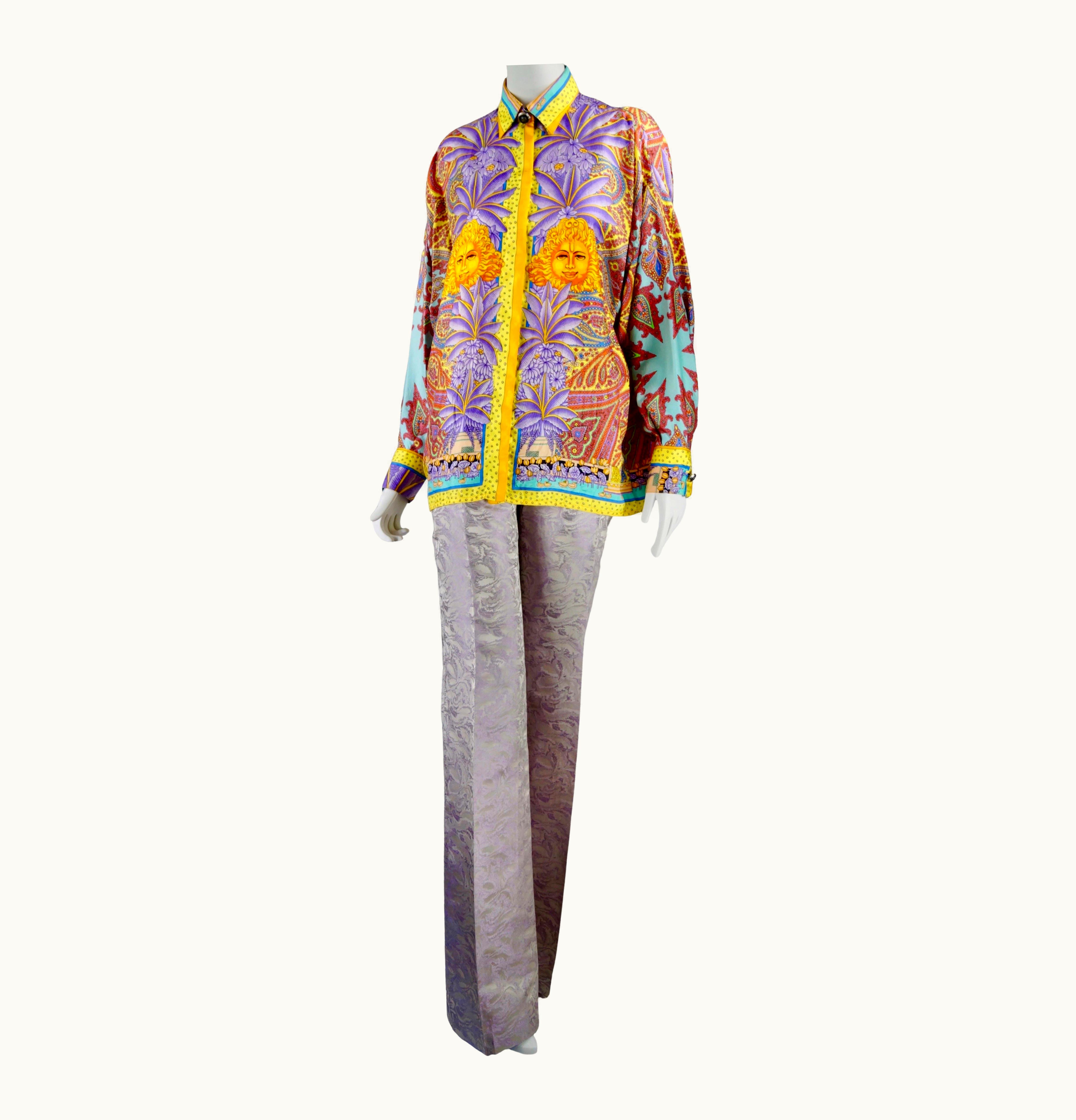 Gianni Versace Couture Gianni Versace Couture Suit Shirt And Pants Vintage 90s