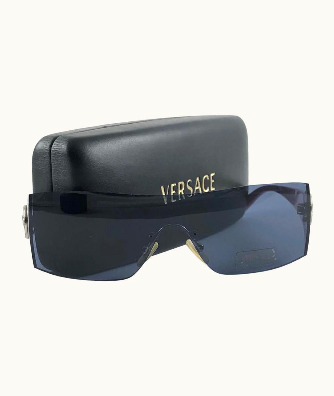 Versace Vintage Versace Mod 2033 Rimless Pink Sunglasses 90' Made In Italy Y2k