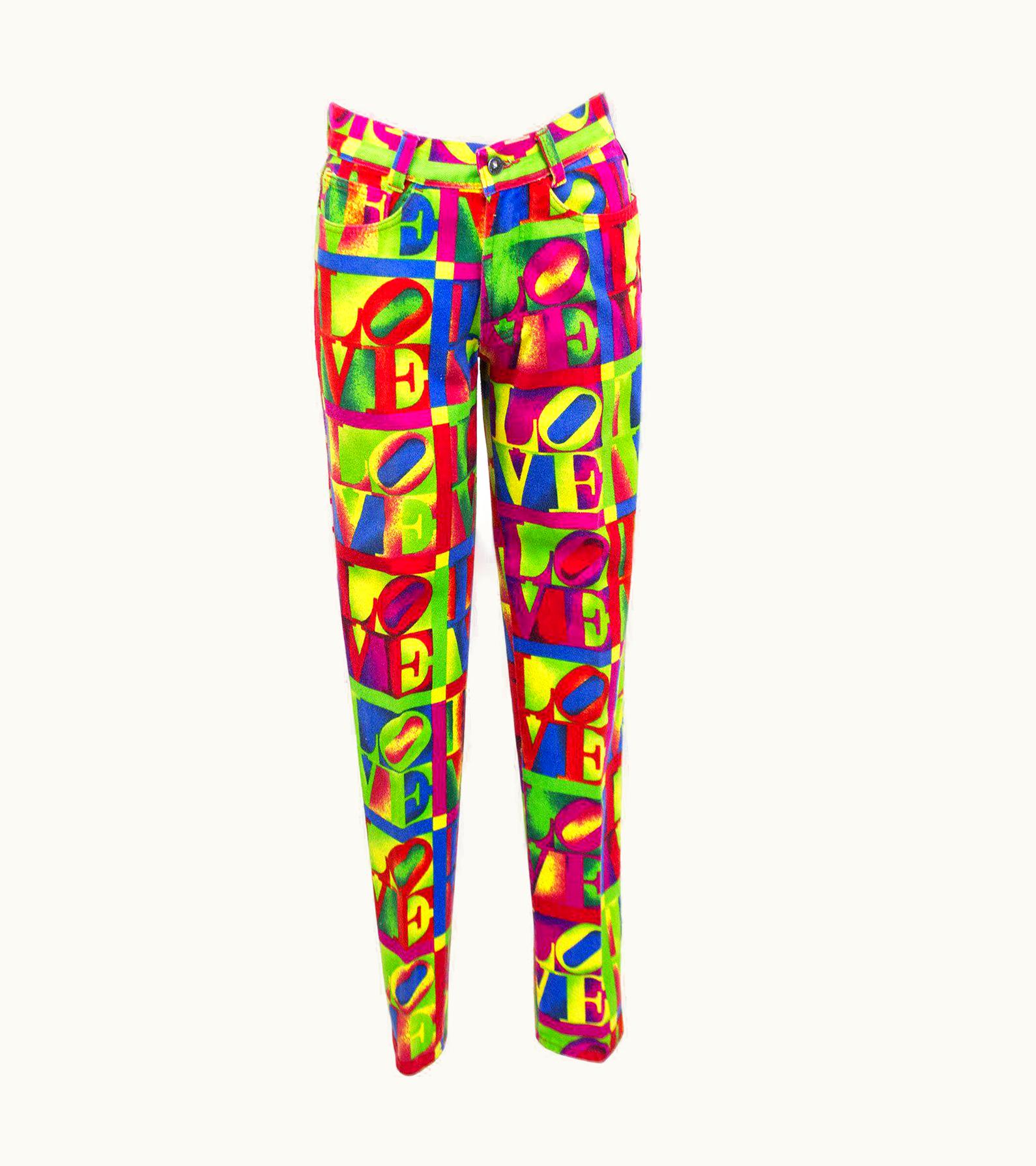 Versace Jeans Couture Spring/Summer 1995 Collection Love Jeans
