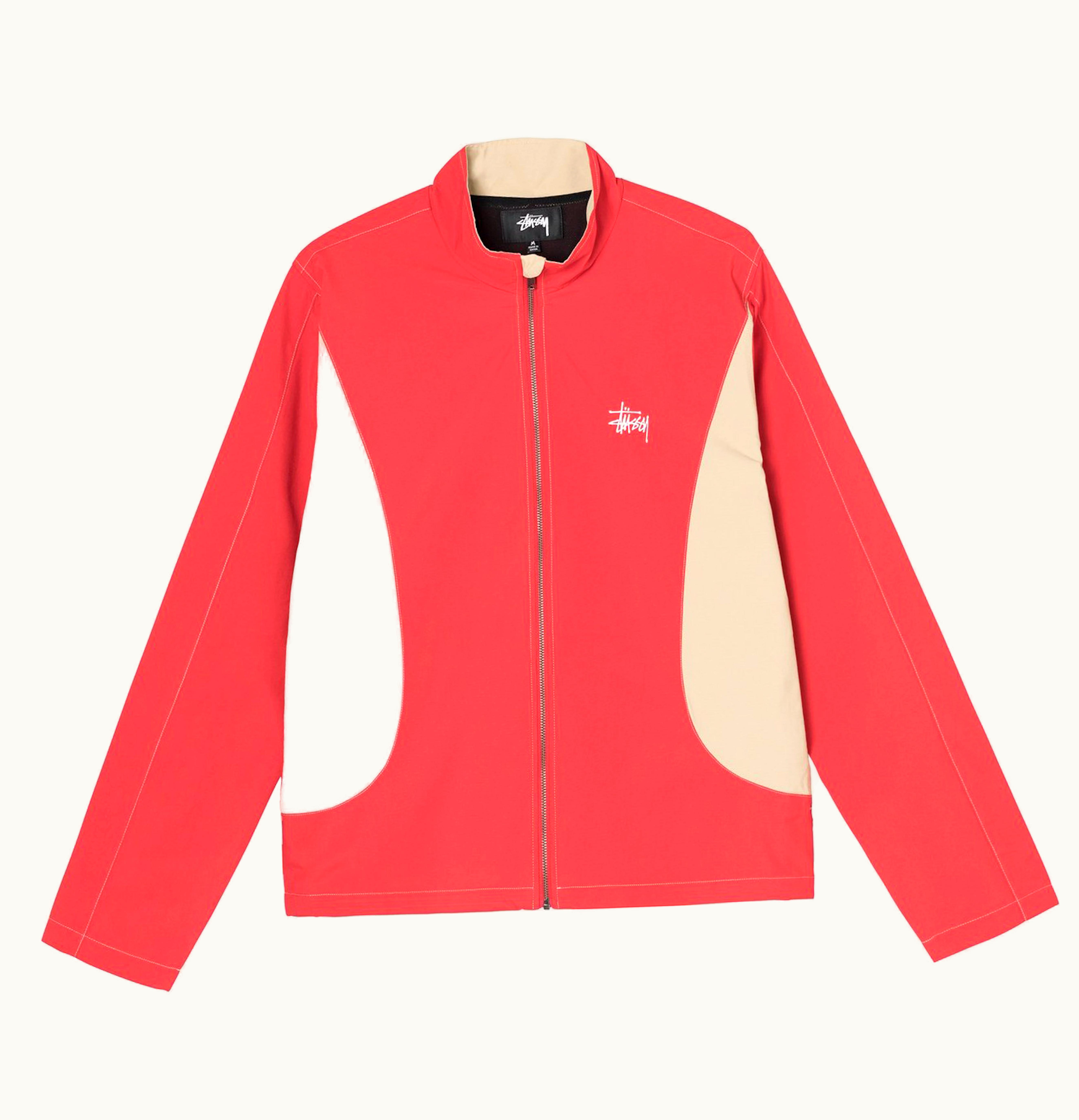 Stussy Stussy Panel Track Jacket Red