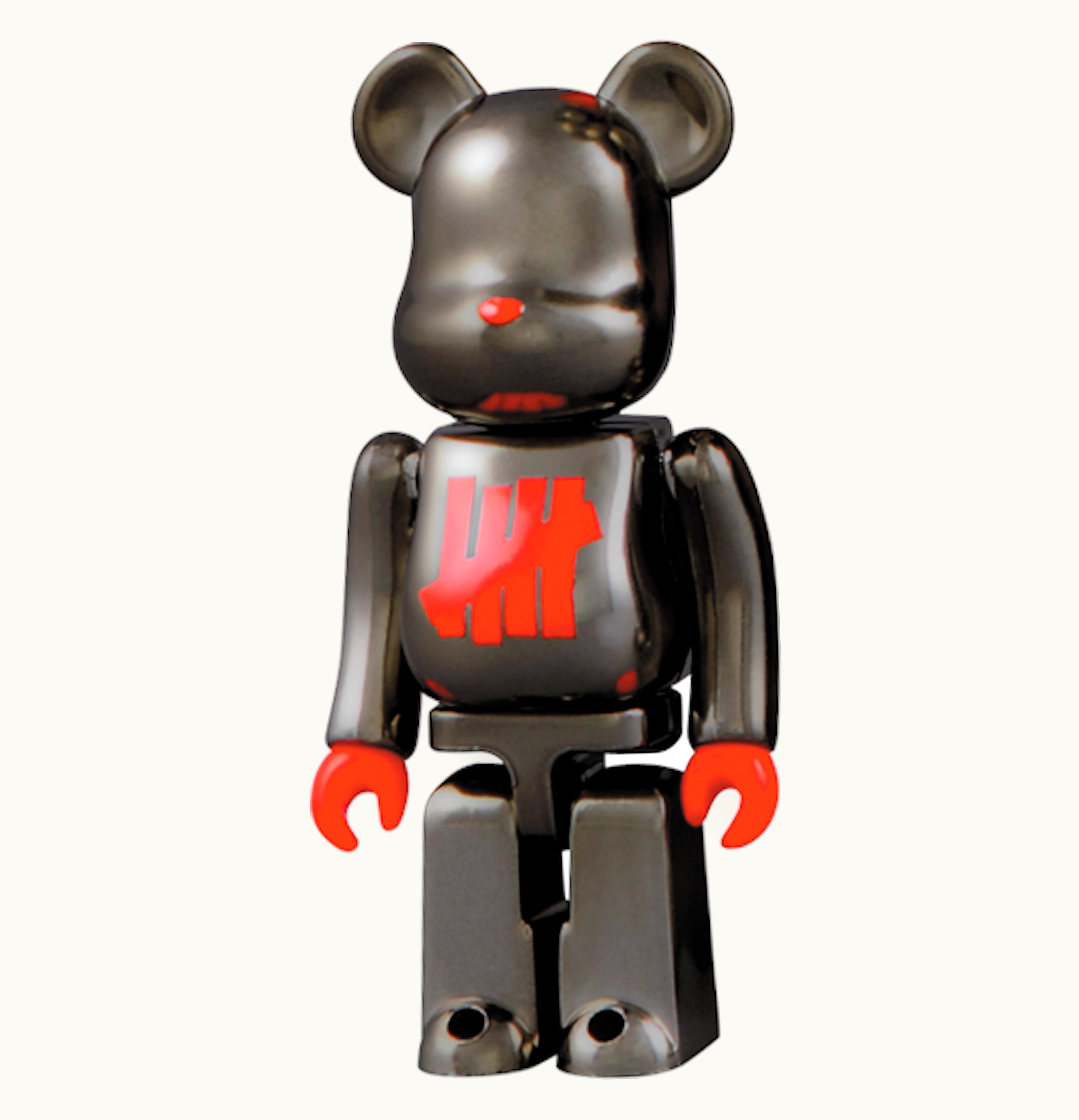 Bearbrick Bearbrick x Undefeated x Stussy x Hectic Full Metal Jacket 100 Grey