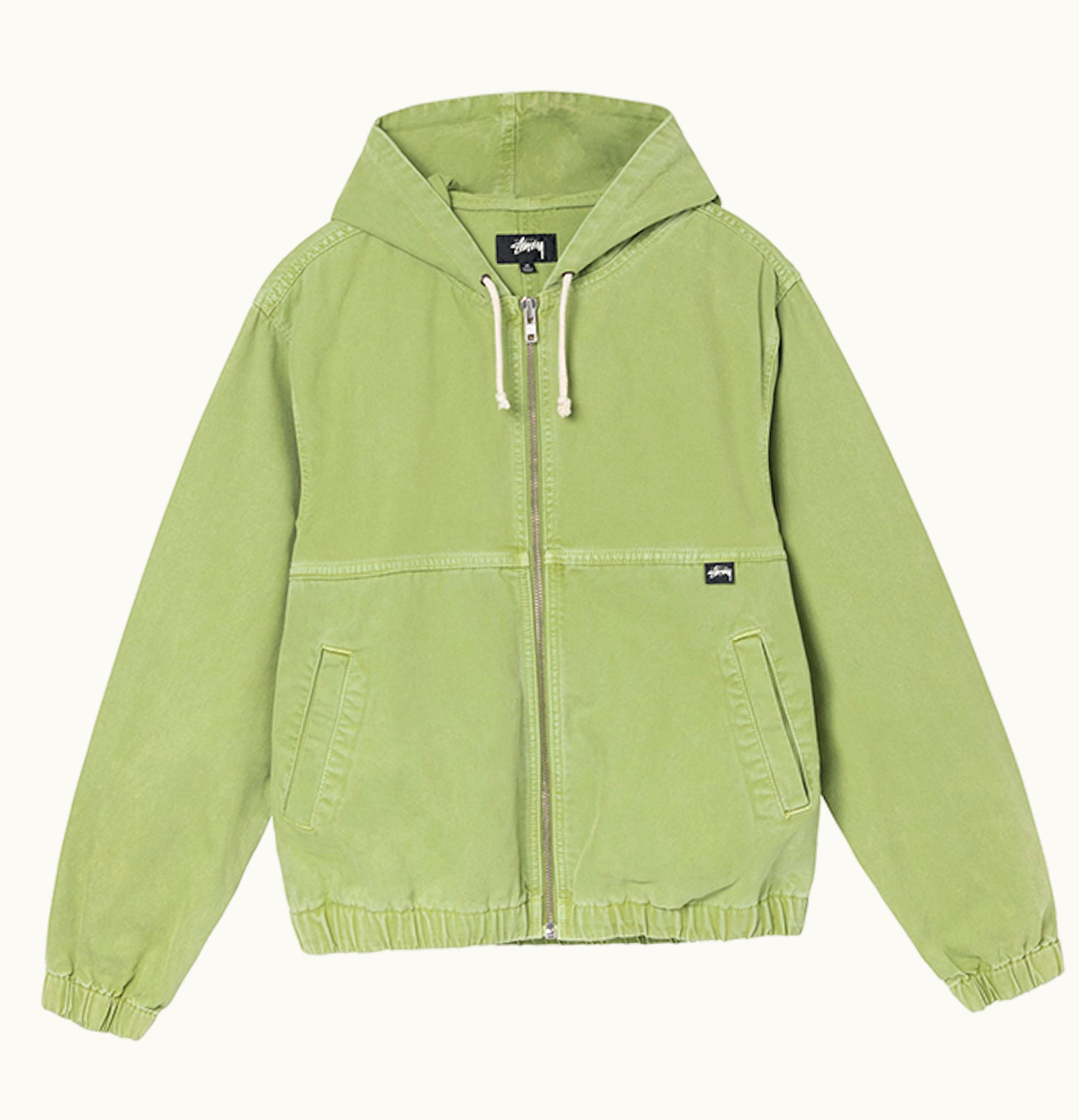 Stussy Stussy Stone Washed Work Jacket Lime