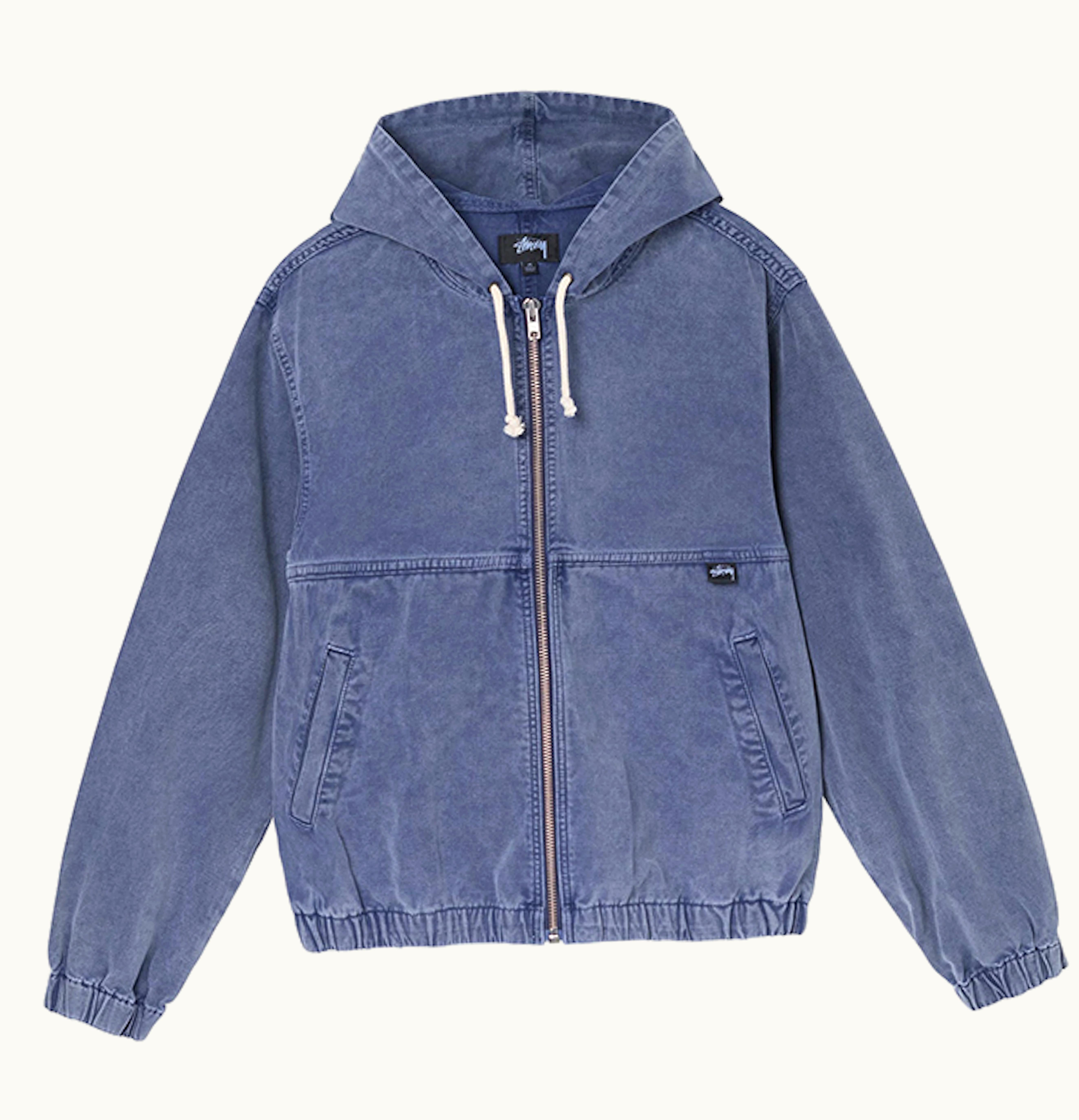 Stussy Stussy Stone Washed Work Jacket Blue