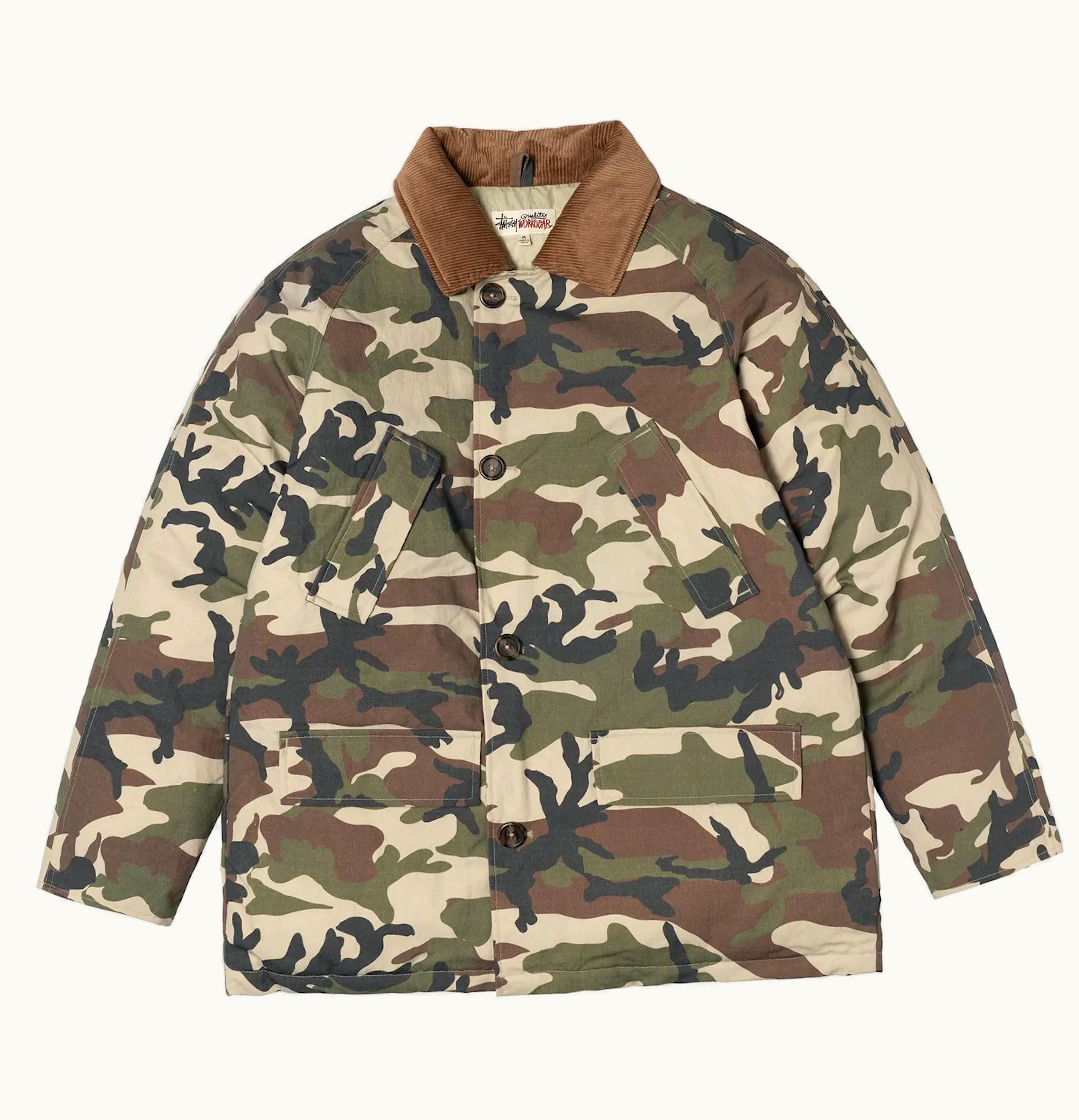 Stussy Stussy x Denim Tears Ripstop Down Army Jacket Camo