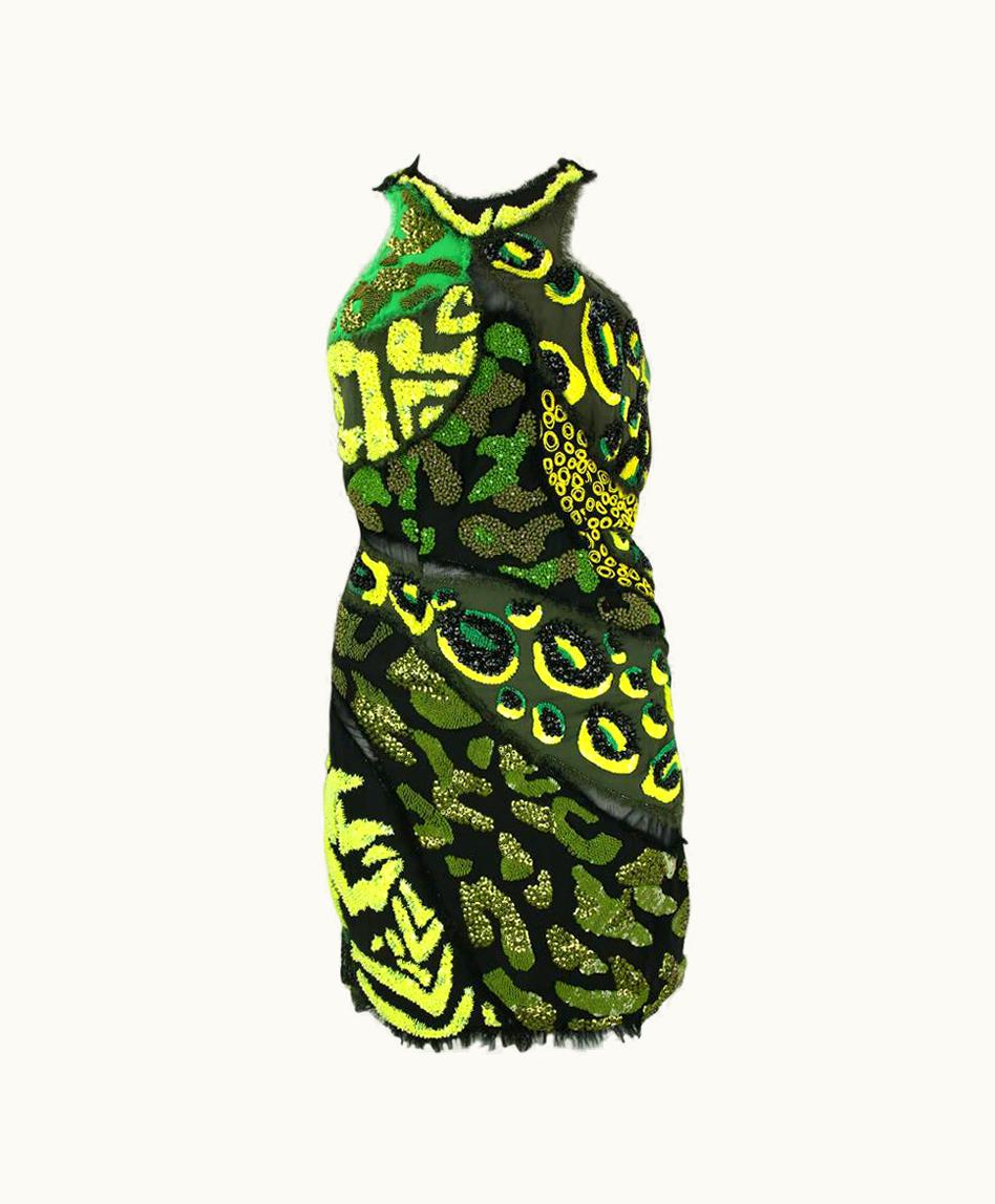 Versace 2016 Iconic Versace Embellished Mini Dress As Seen On InStyle Cover Eu