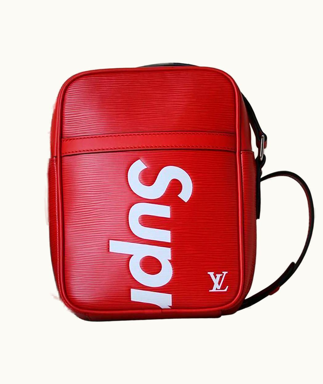 Louis Vuitton Louis Vuitton Supreme Danube Epi Pm Red Bag
