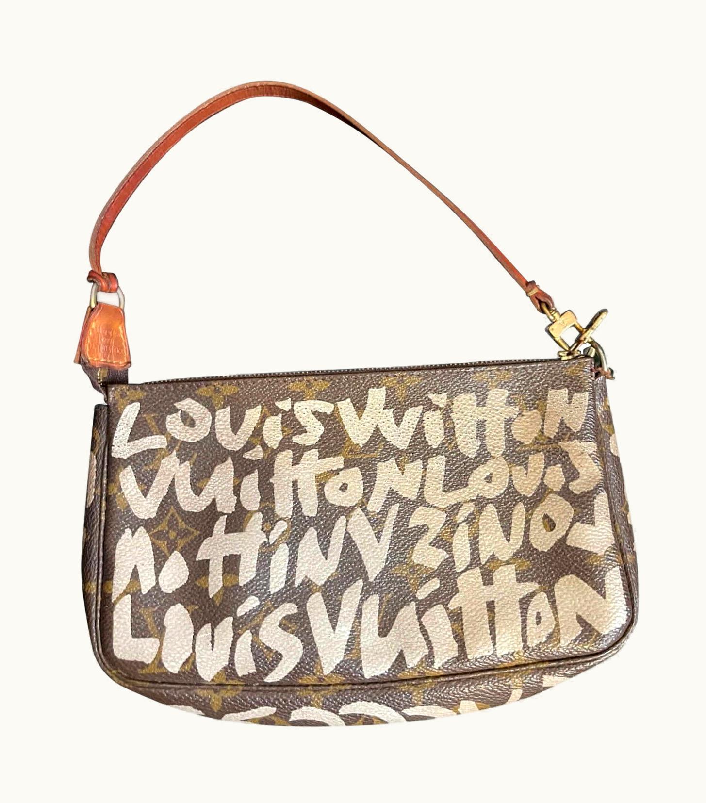 Louis Vuitton Vintage 2001 Louis Vuitton Stephen Sprouse Monogram Graffiti Pochette