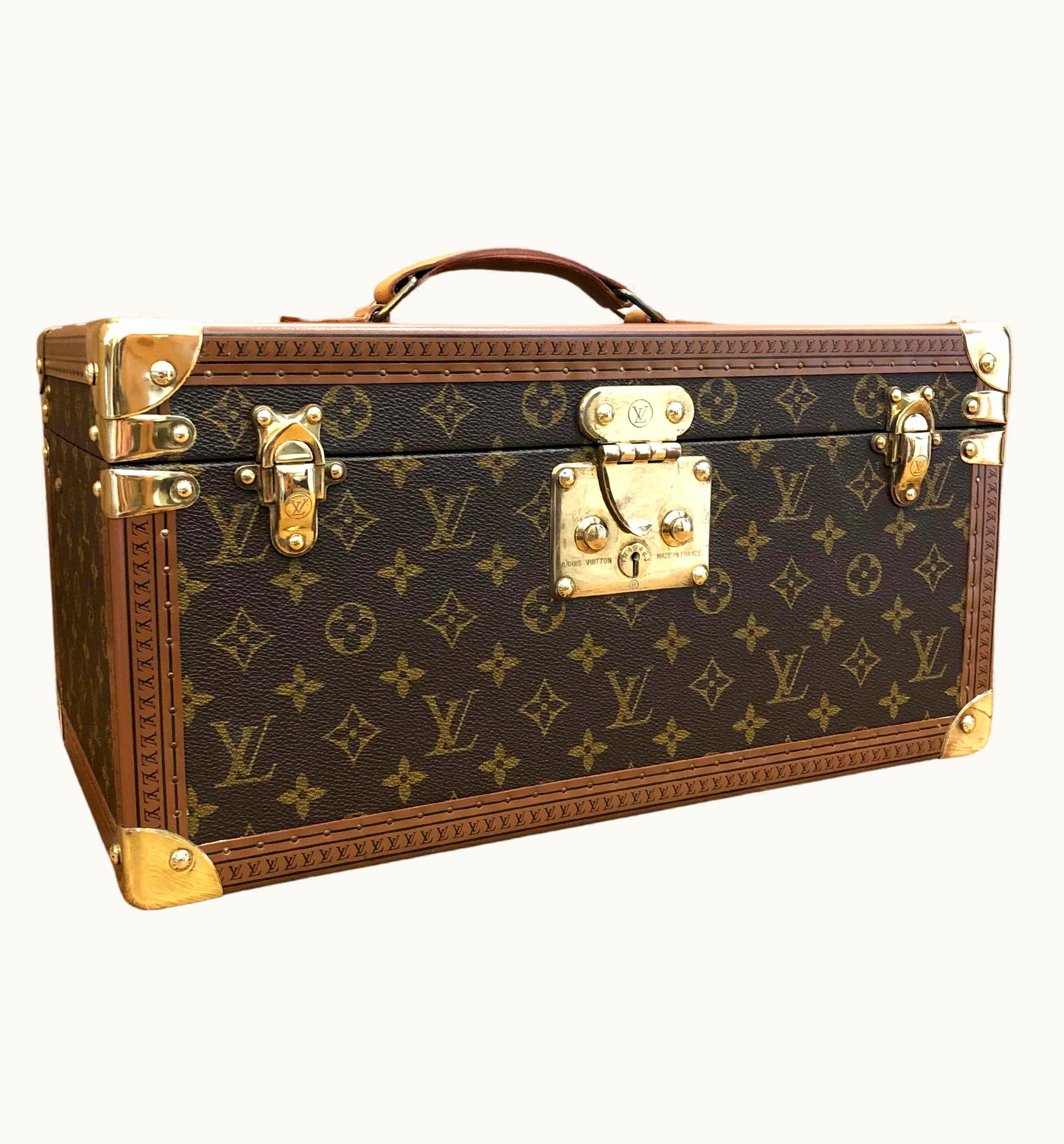 Louis Vuitton Vintage Louis Vuitton Monogram Canvas Vanity Trunk Case