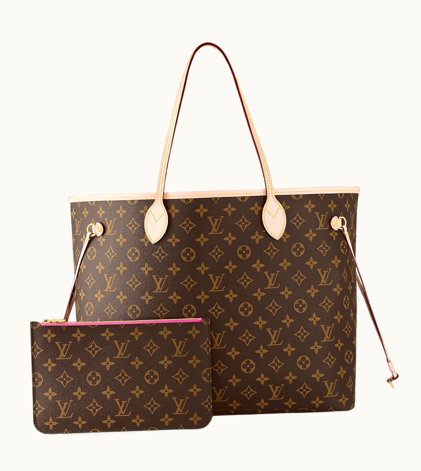 Louis Vuitton Louis Vuitton Pivoine Pink Neverfull Gm