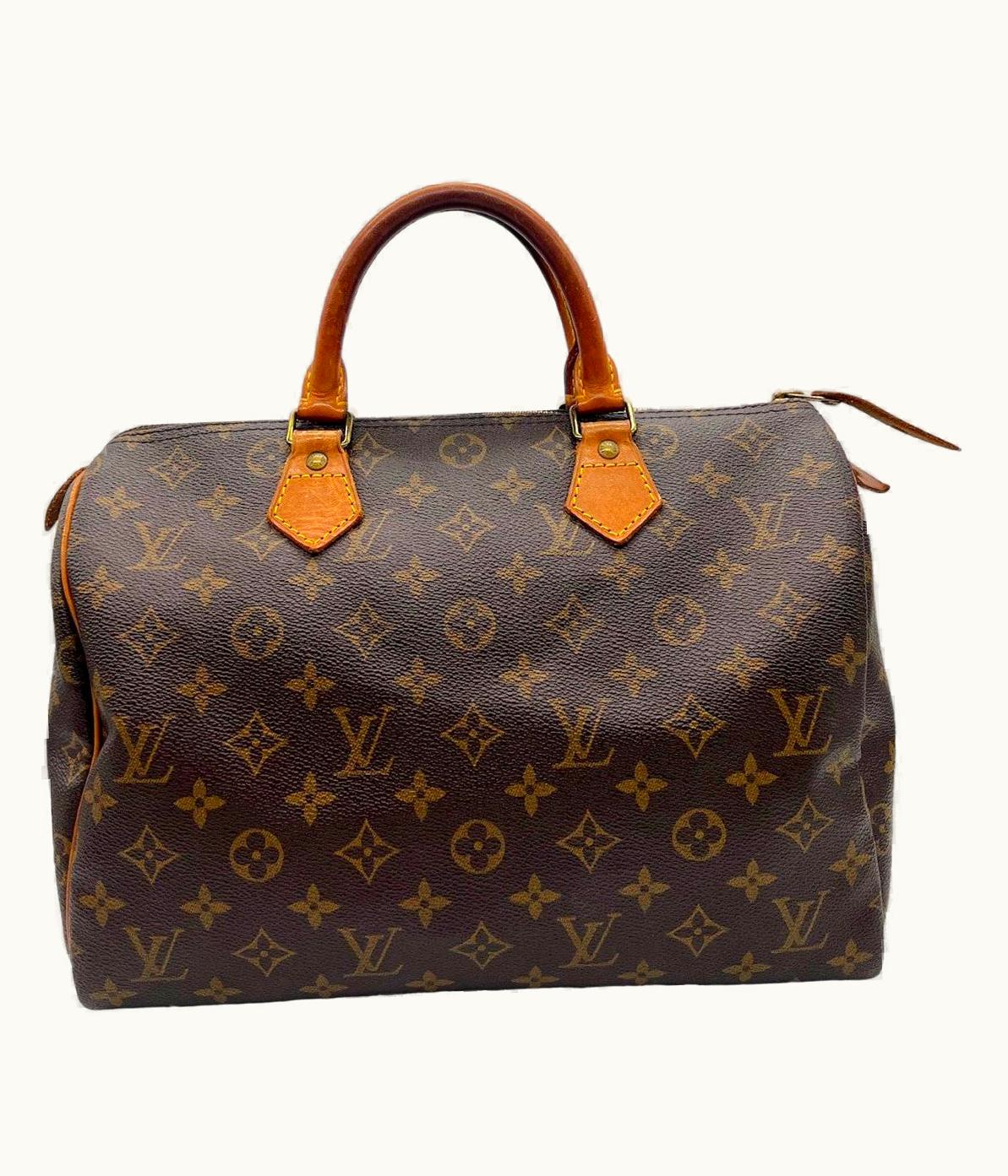 Louis Vuitton Louis Vuitton Vintage Monogram Speedy 30 Handbag