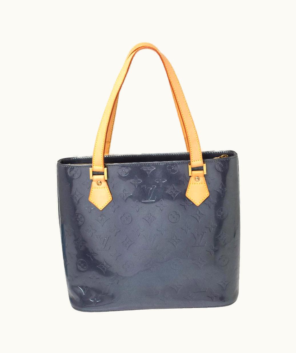 Louis Vuitton Louis Vuitton Indigo Monogram Vernis Houston Bag