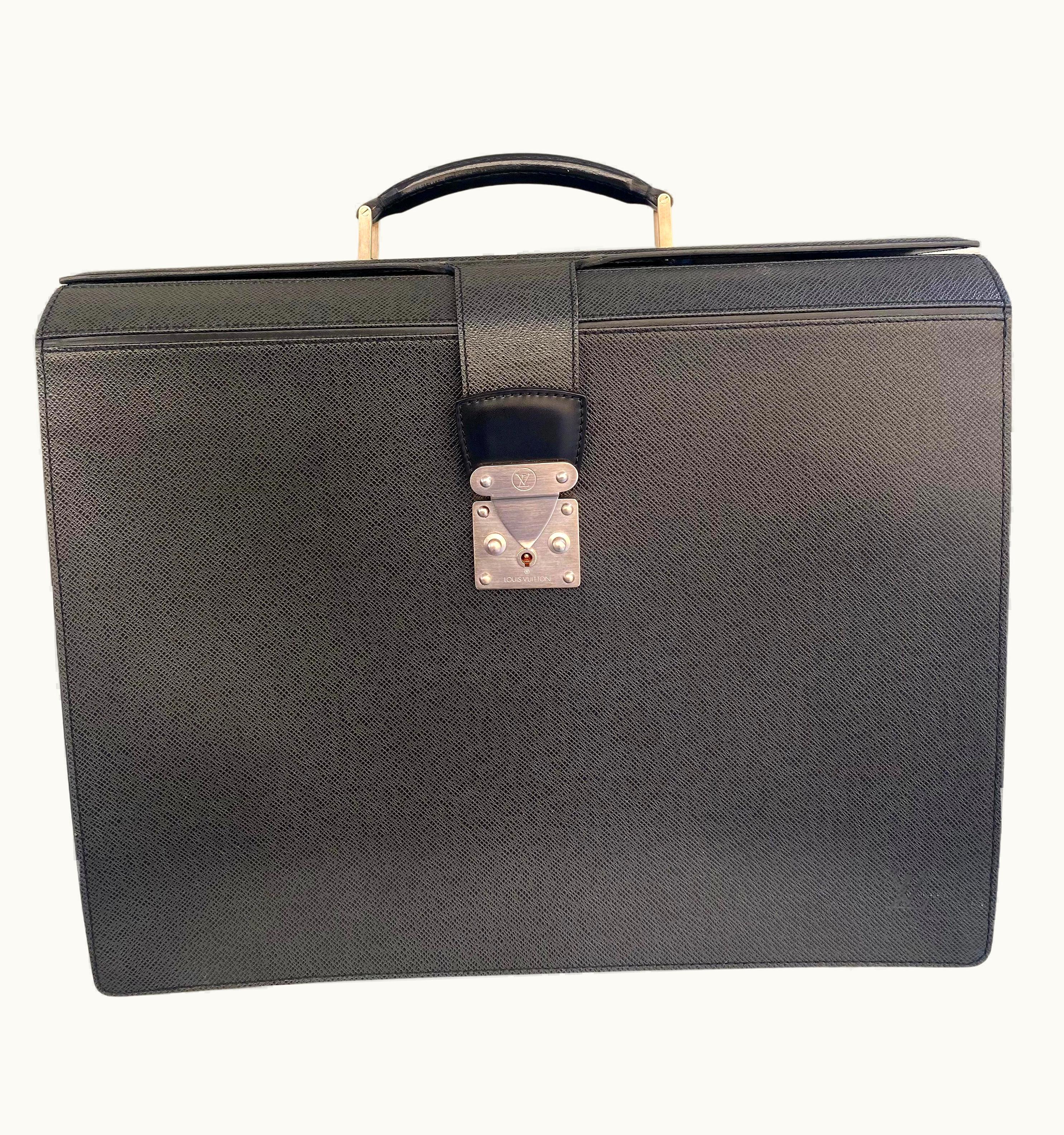 Louis Vuitton Vintage Louis Vuitton Taiga Leather Pilot Briefcase