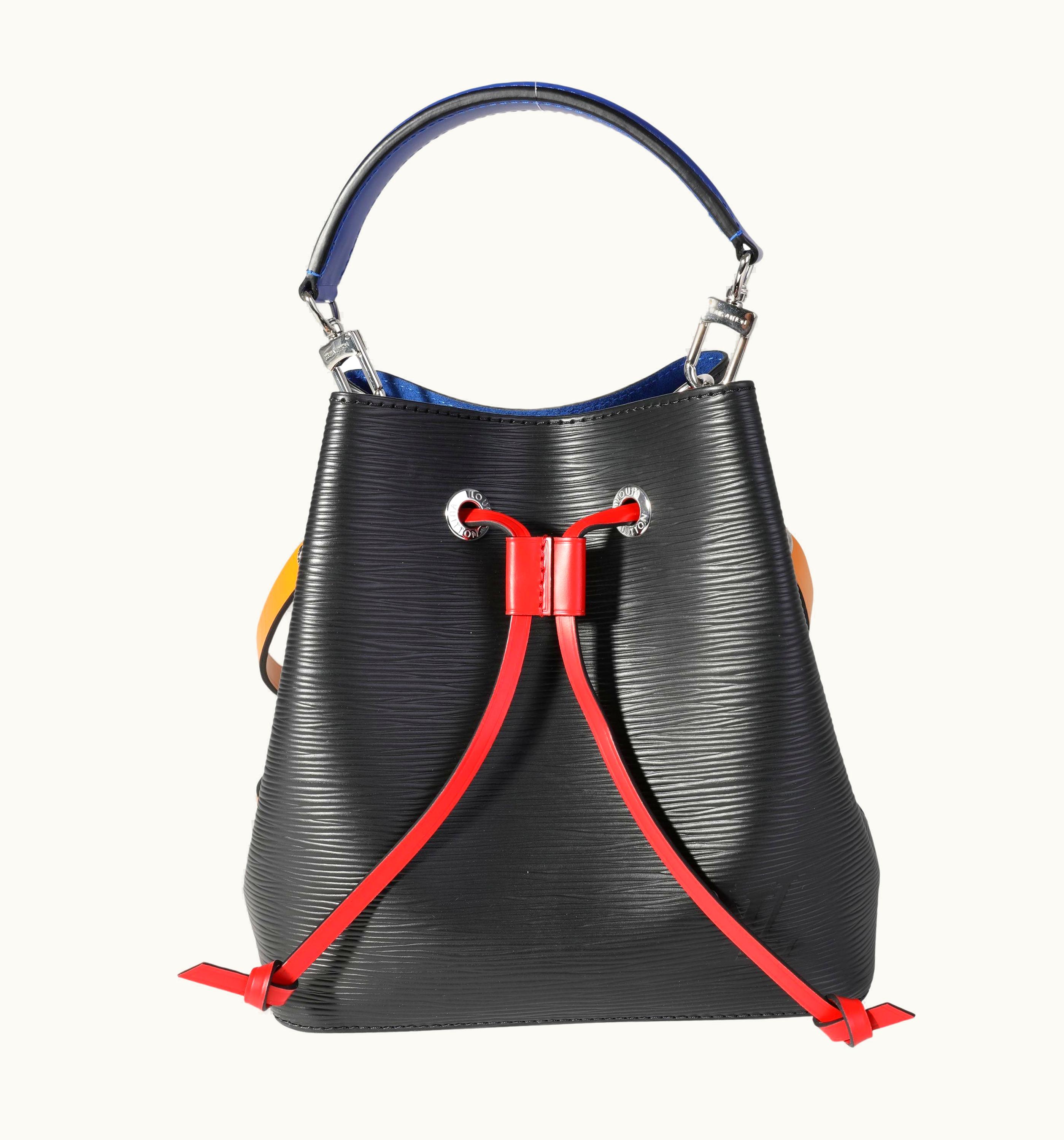 Louis Vuitton Louis Vuitton Black & Safran Epi NéoNoé Bb