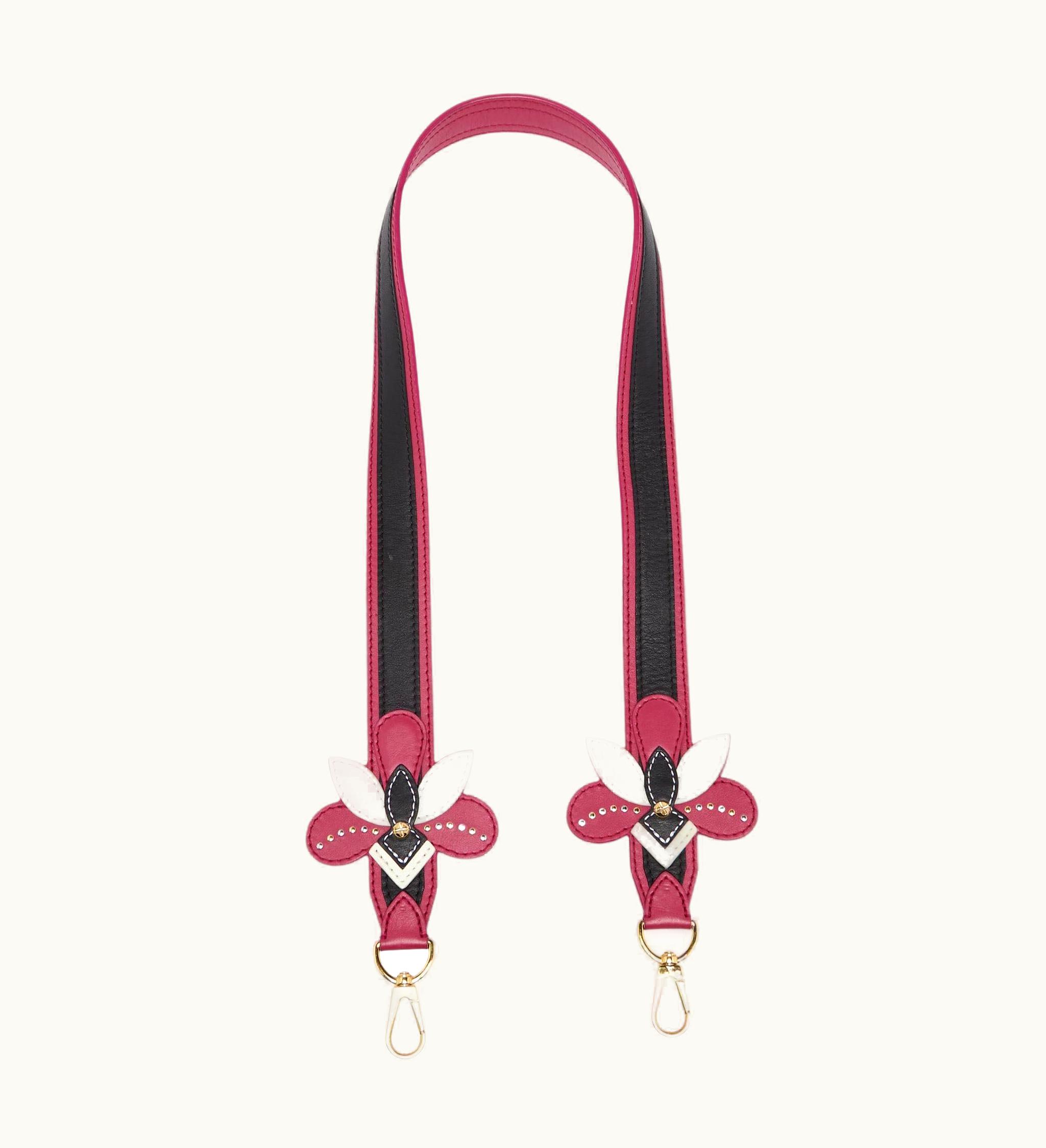 Louis Vuitton Louis Vuitton Multicolor Leather Embellished Shoulder Strap