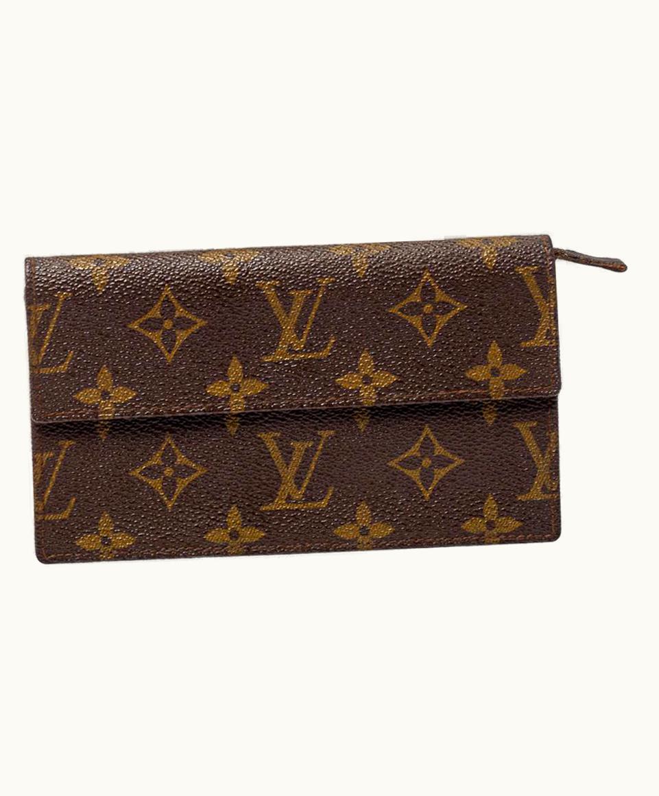 Louis Vuitton Louis Vuitton Monogram Canvas Vintage Flap Wallet